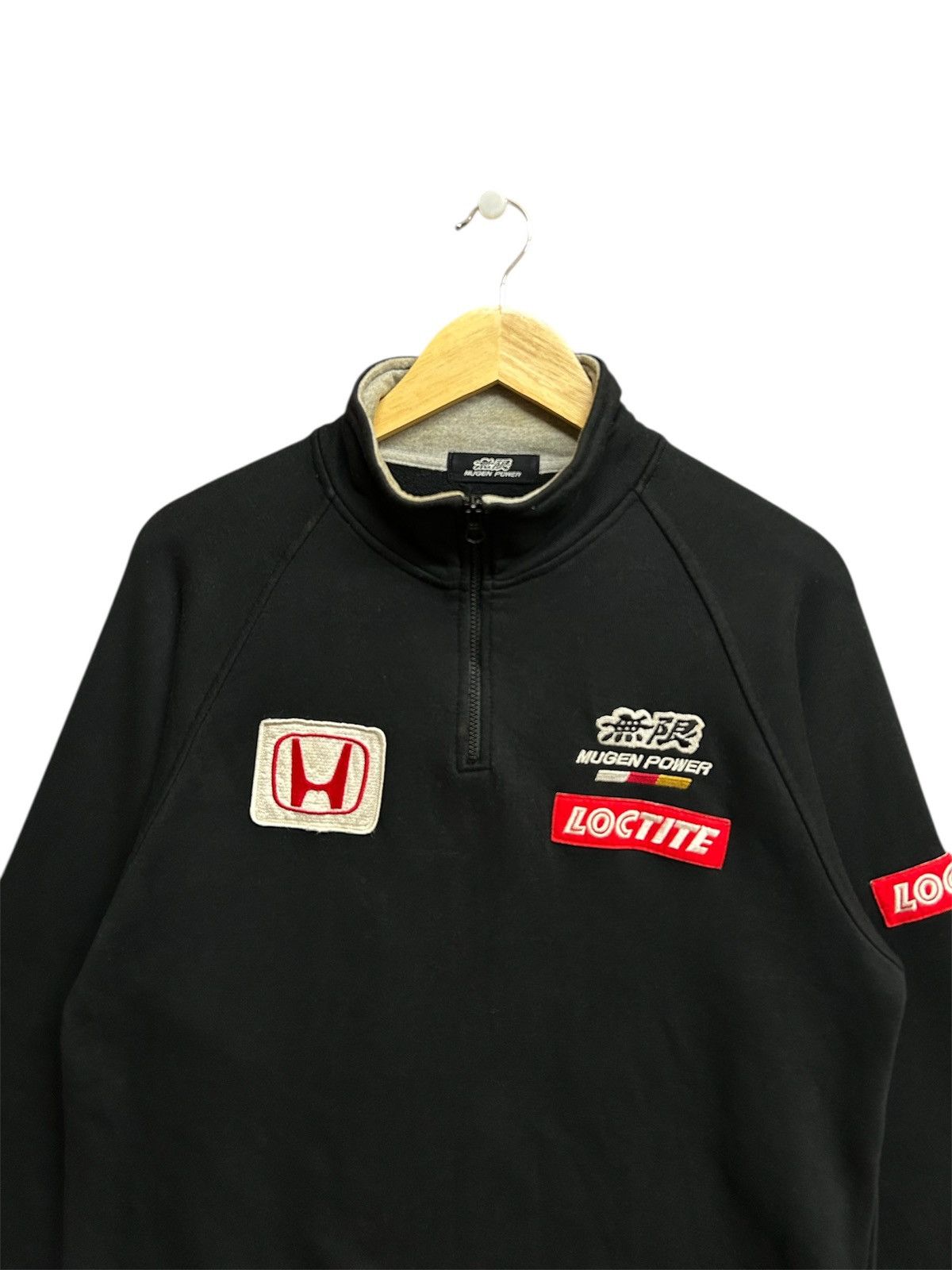 Honda Honda mugen patches logo half zipper sweatshirt Size US M / EU 48-50 / 2 - 4 Thumbnail