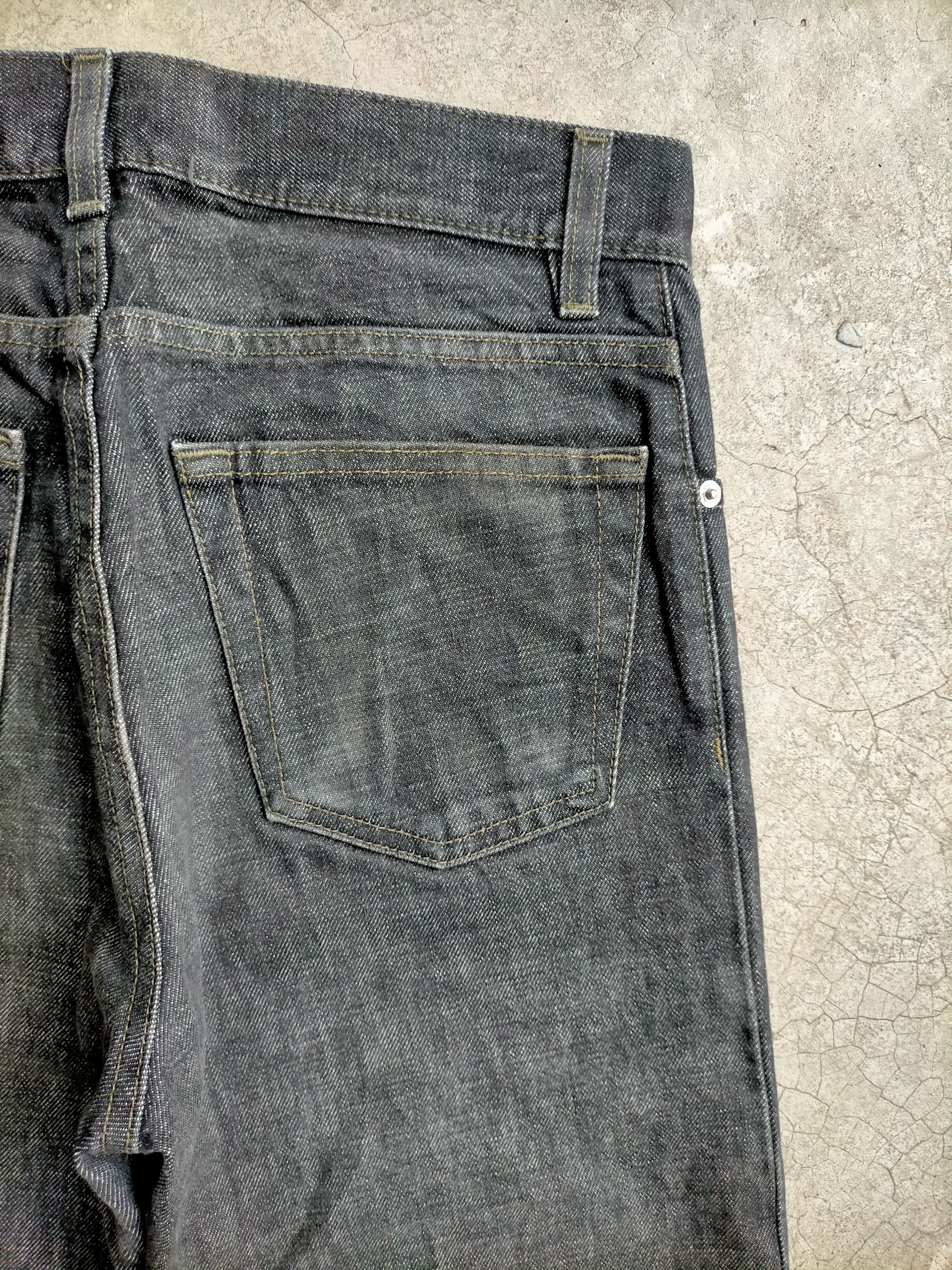 Helmut Lang Helmut Lang Made in italy Button Fly Black Jeans Size US 30 / EU 46 - 10 Thumbnail