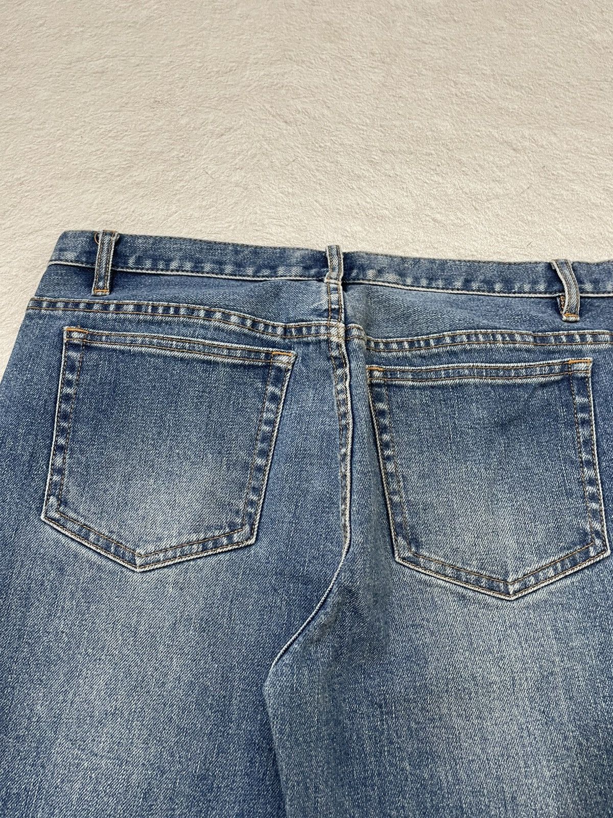 A.P.C. 2000s APC Japan Denim Light Blue Jeans Y2K Size US 31 - 10 Thumbnail