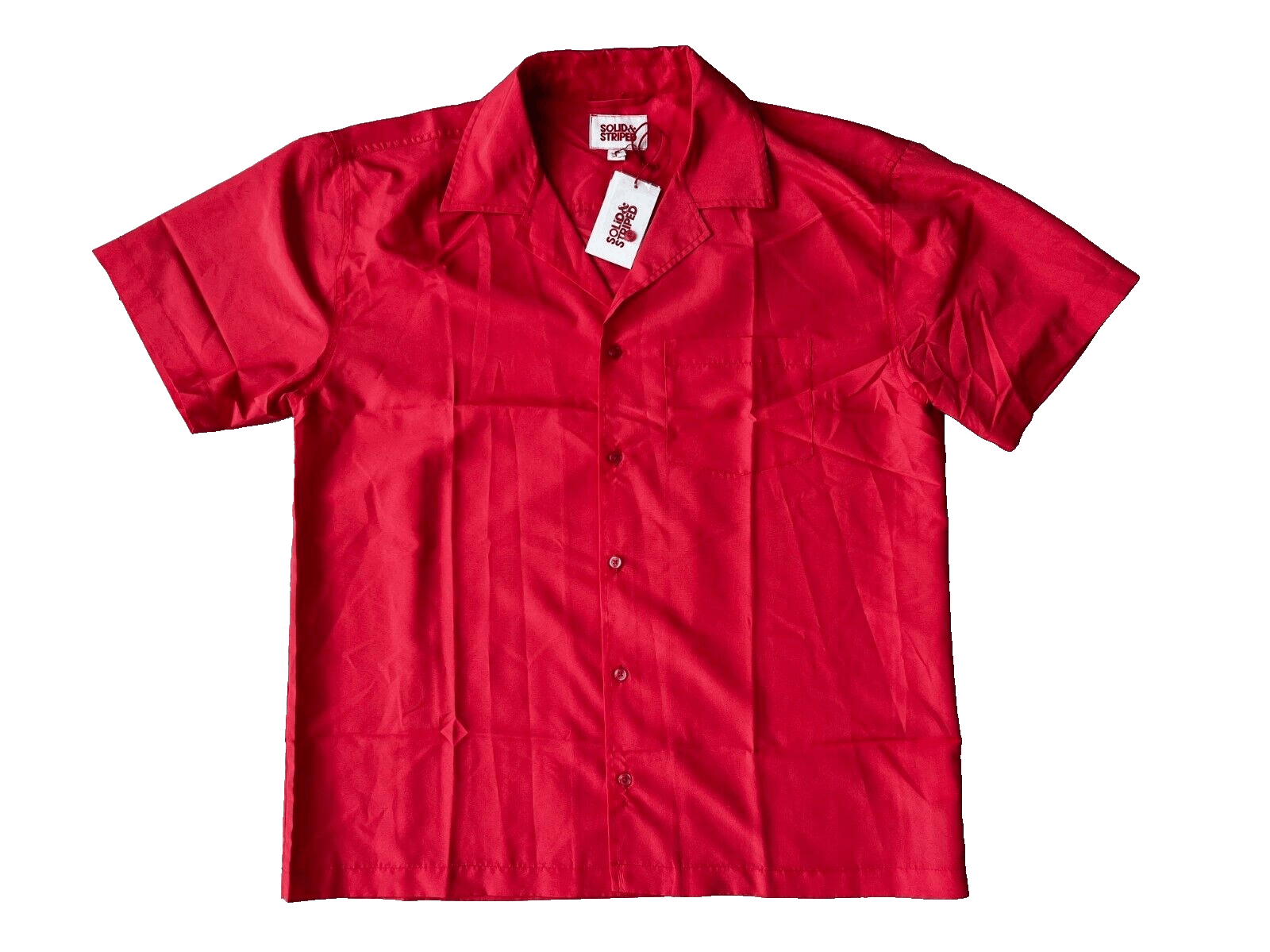 Solid & Striped The Cabana Button Shirt Coral ( L )