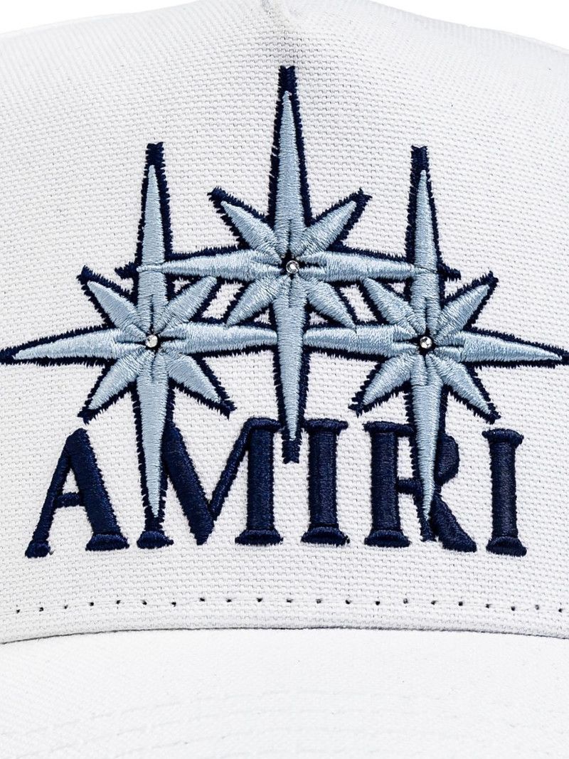 Amiri o1orln0426 Size: OS / Starburst Baseball Hat / Cap in White Size ONE SIZE - 3 Thumbnail