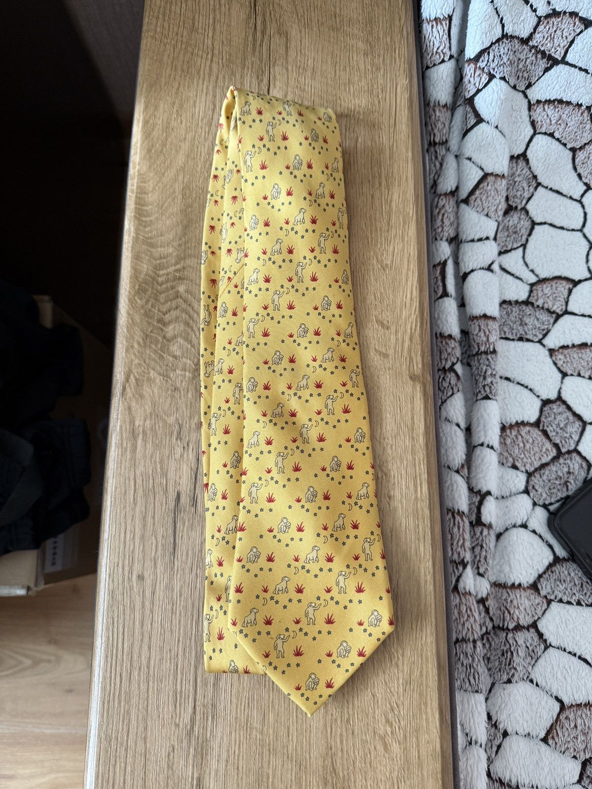 Hermes Vintage Hermes Tie Size ONE SIZE - 1 Thumbnail