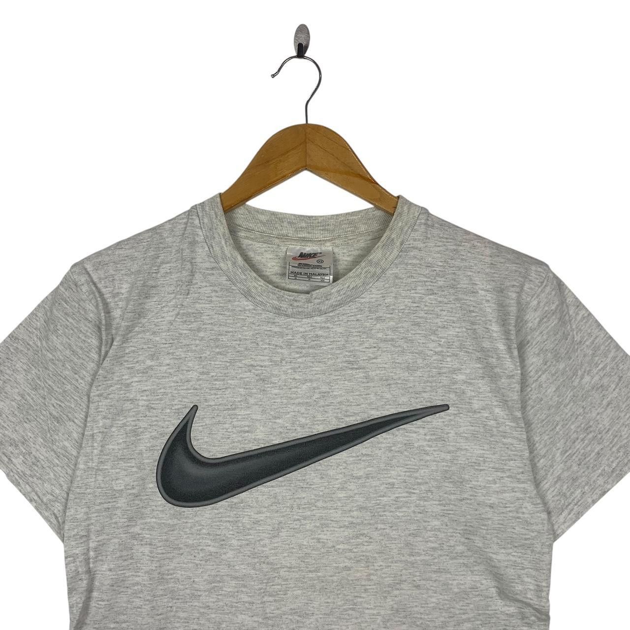 Vintage Vintage 90’ NIKE SWOOSH LOGO Center Basketball Tee Shirt Top Size US XS / EU 42 / 0 - 2 Thumbnail