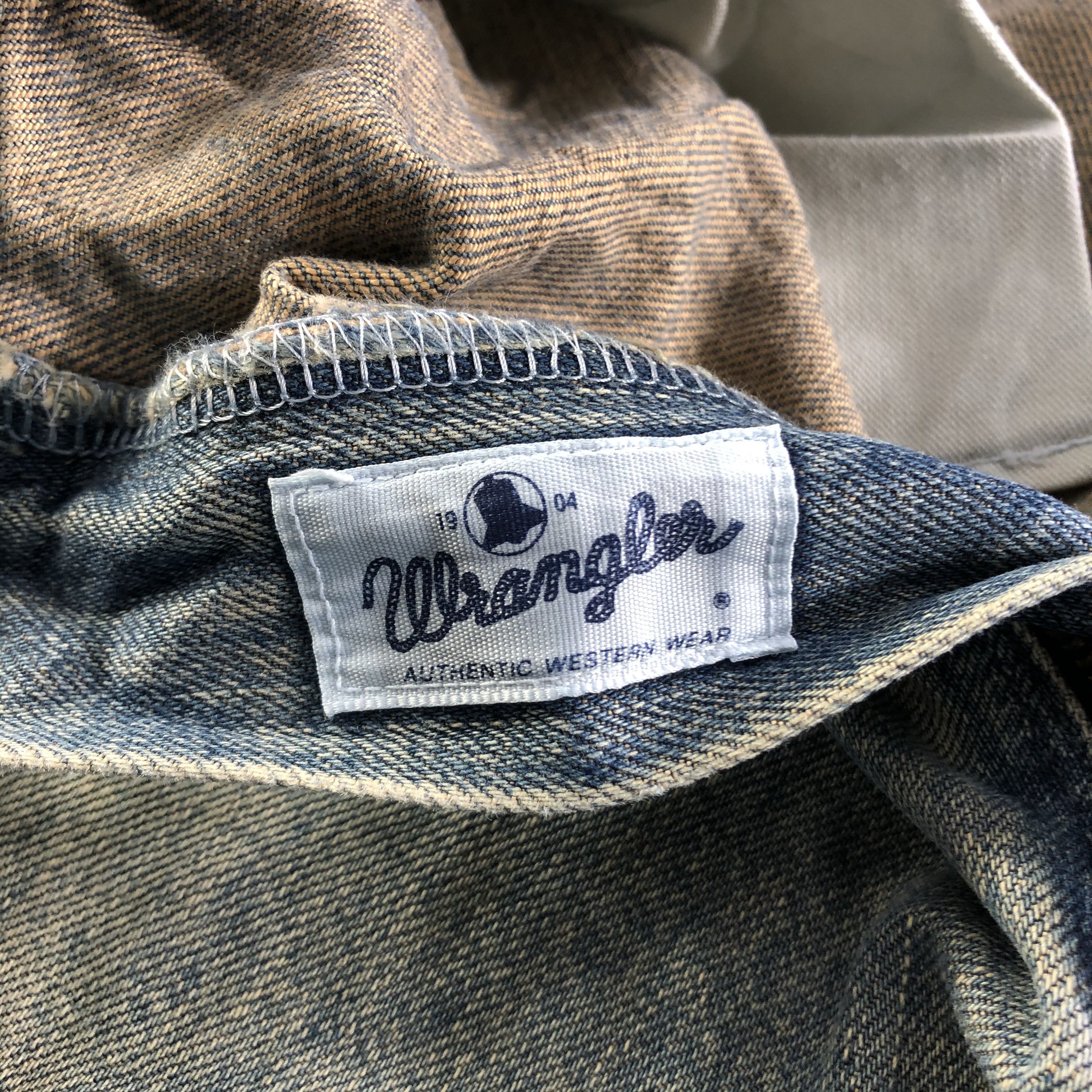 Vintage Vintage Wrangler Selvedge Jeans-JM3691 Size US 30 / EU 46 - 9 Thumbnail