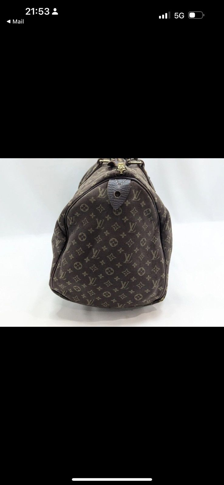 Louis Vuitton Louis Vuitton Mini Lin Speedy 30 Monogram Brown Size ONE SIZE - 7 Thumbnail