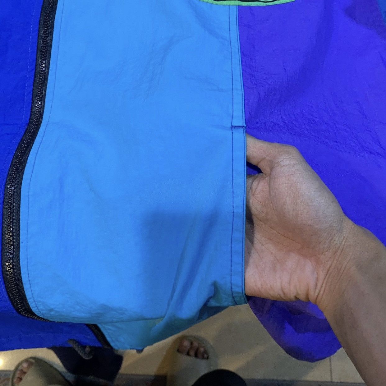 Jams World VTG 90s Jams World Honolulu Hawaii Colorblock Windbreaker Size US XL / EU 56 / 4 - 12 Thumbnail