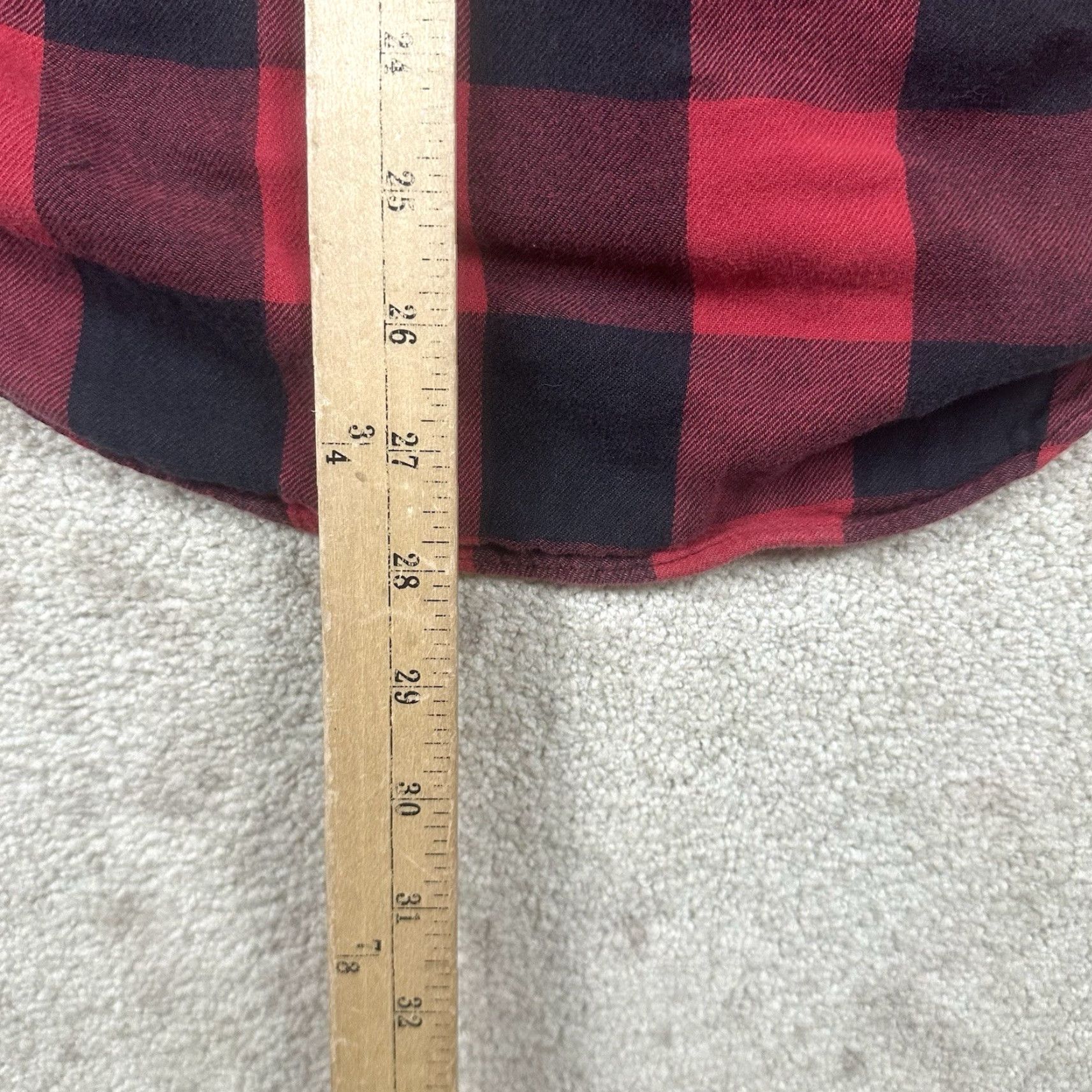 Polo Ralph Lauren Polo Ralph Lauren Shirt Mens Small Red Buffalo Plaid Lumber Jack Flannel Shirt Size US S / EU 44-46 / 1 - 7 Thumbnail