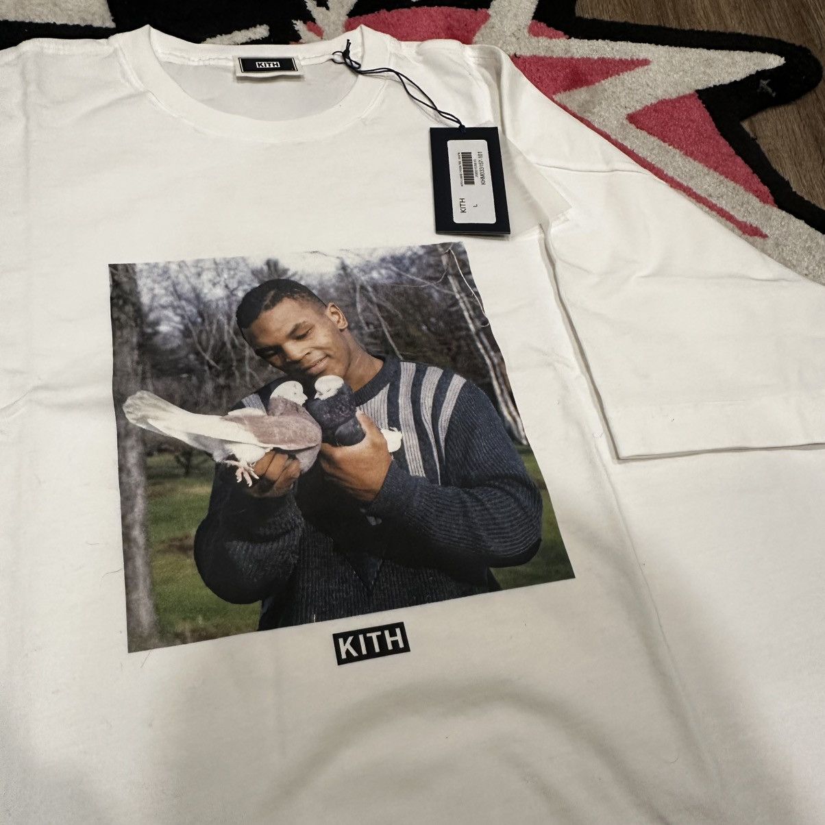 Kith Mike Tyson “now kith” Vintage Tee White
