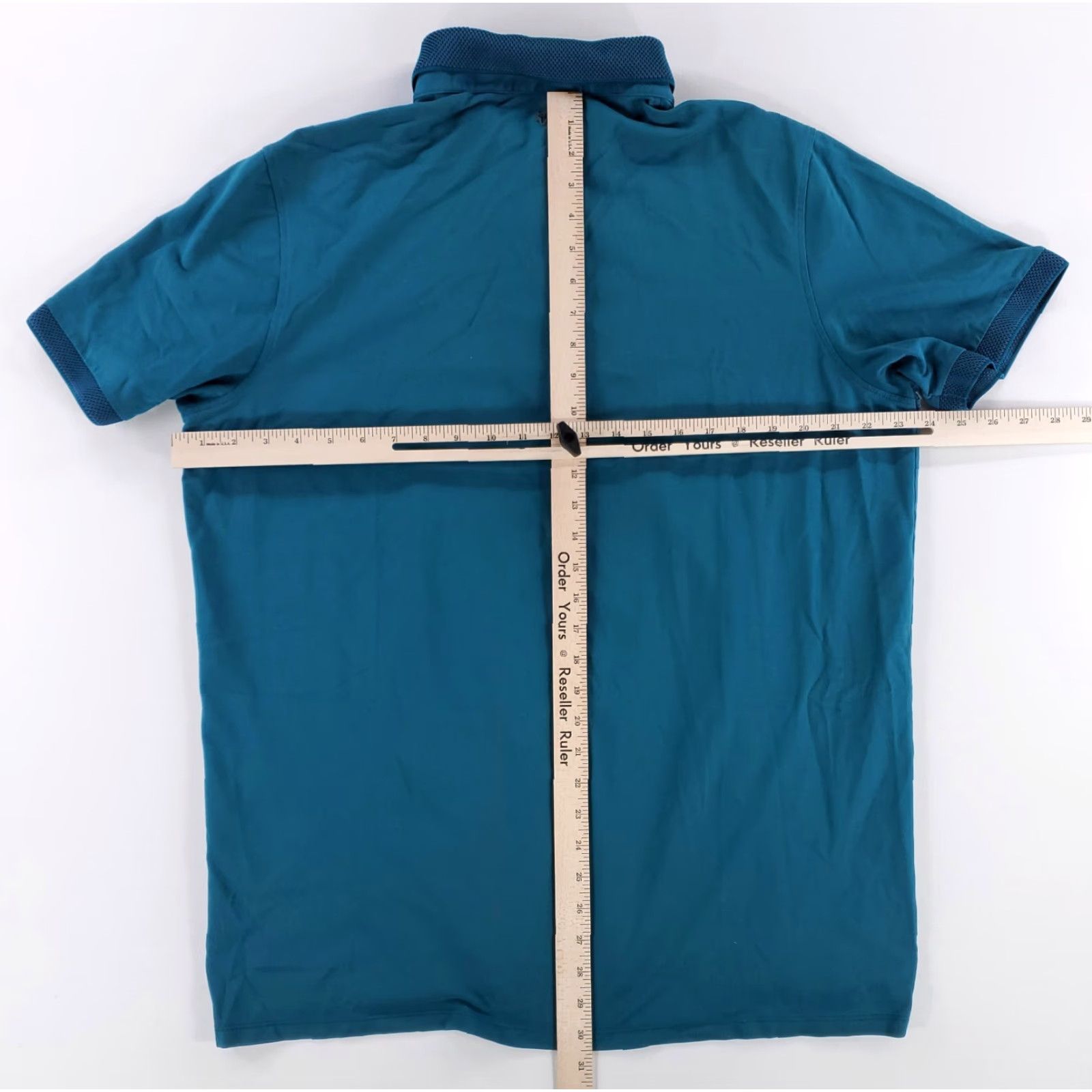 Vintage Greyson Polo Shirt Men XL Short Sleeve Green Blue Performance Golf Shirt Blue Size US XL / EU 56 / 4 - 5 Thumbnail