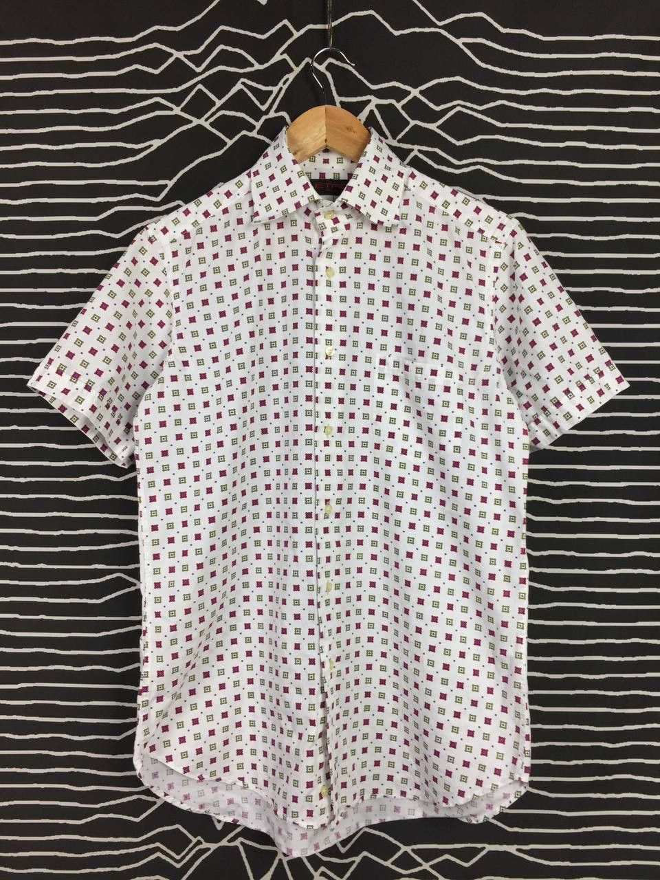 Etro Vtg ETRO Milano Single Pocket Button Up Shirt Size US S / EU 44-46 / 1 - 3 Thumbnail