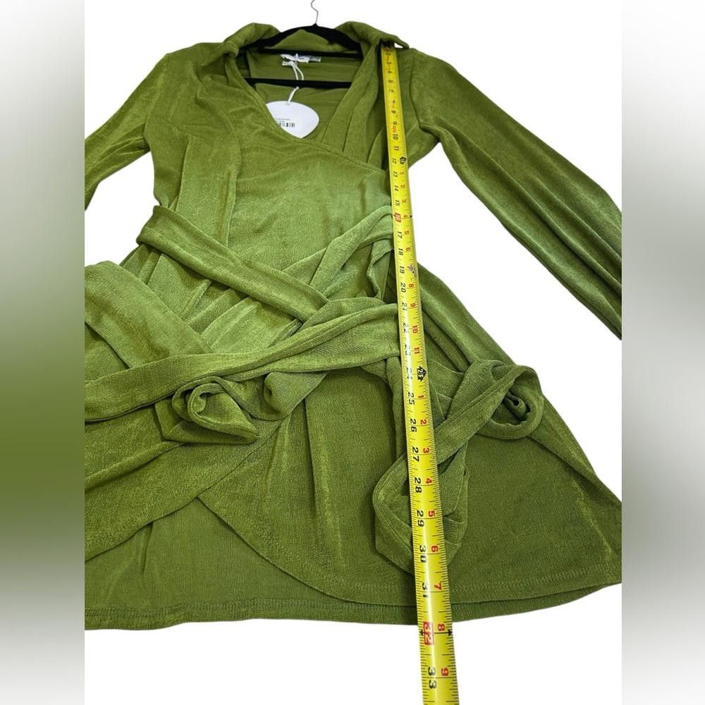 Designer Princess Polly l NWT Party Time Faux Wrap Mini Dress Size 4 Size S / US 4 / IT 40 - 3 Thumbnail
