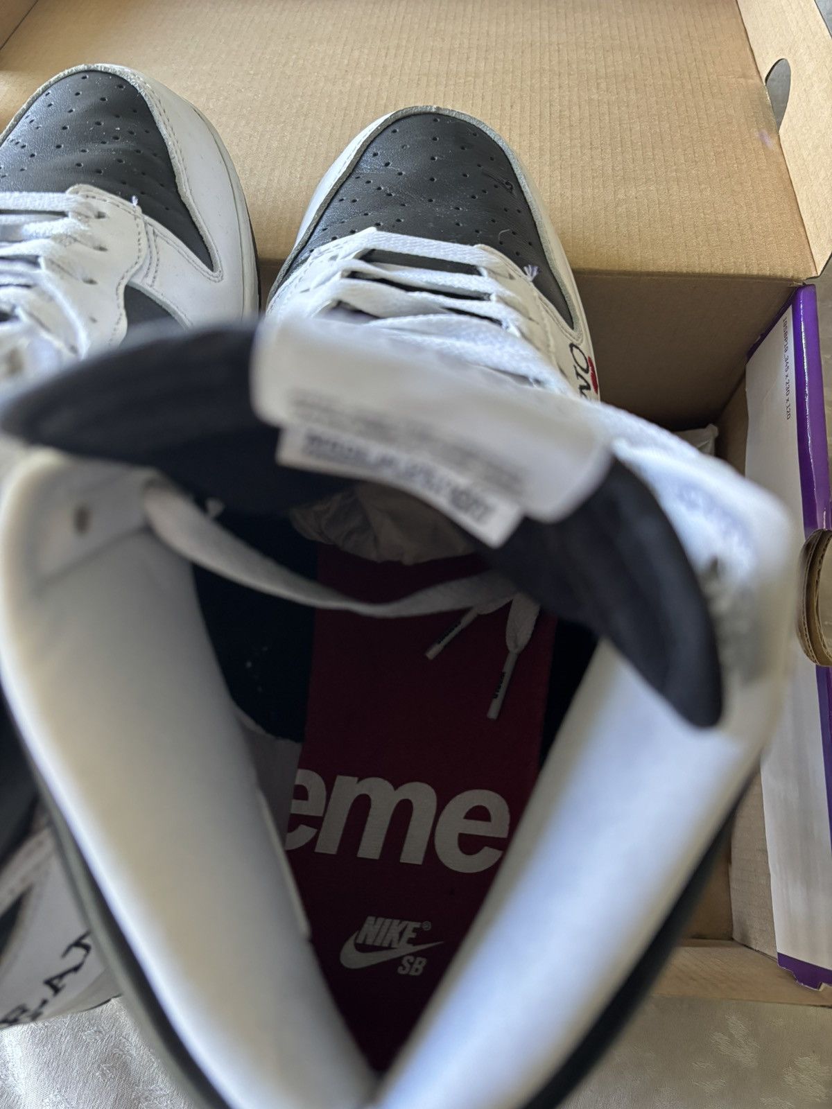 Nike × Supreme SUPREME HIGH TOP SNEAKERS - RARE AND SOLD OUT! Size US 10 / EU 43 - 10 Thumbnail