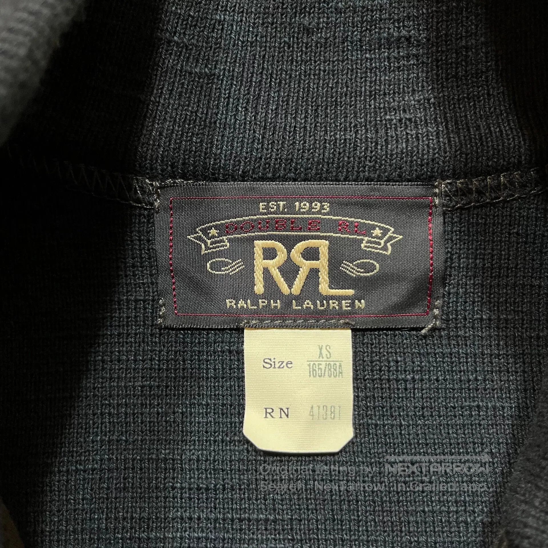 RRL Ralph Lauren RRL Heavy Blue. Size US XS / EU 42 / 0 - 4 Thumbnail