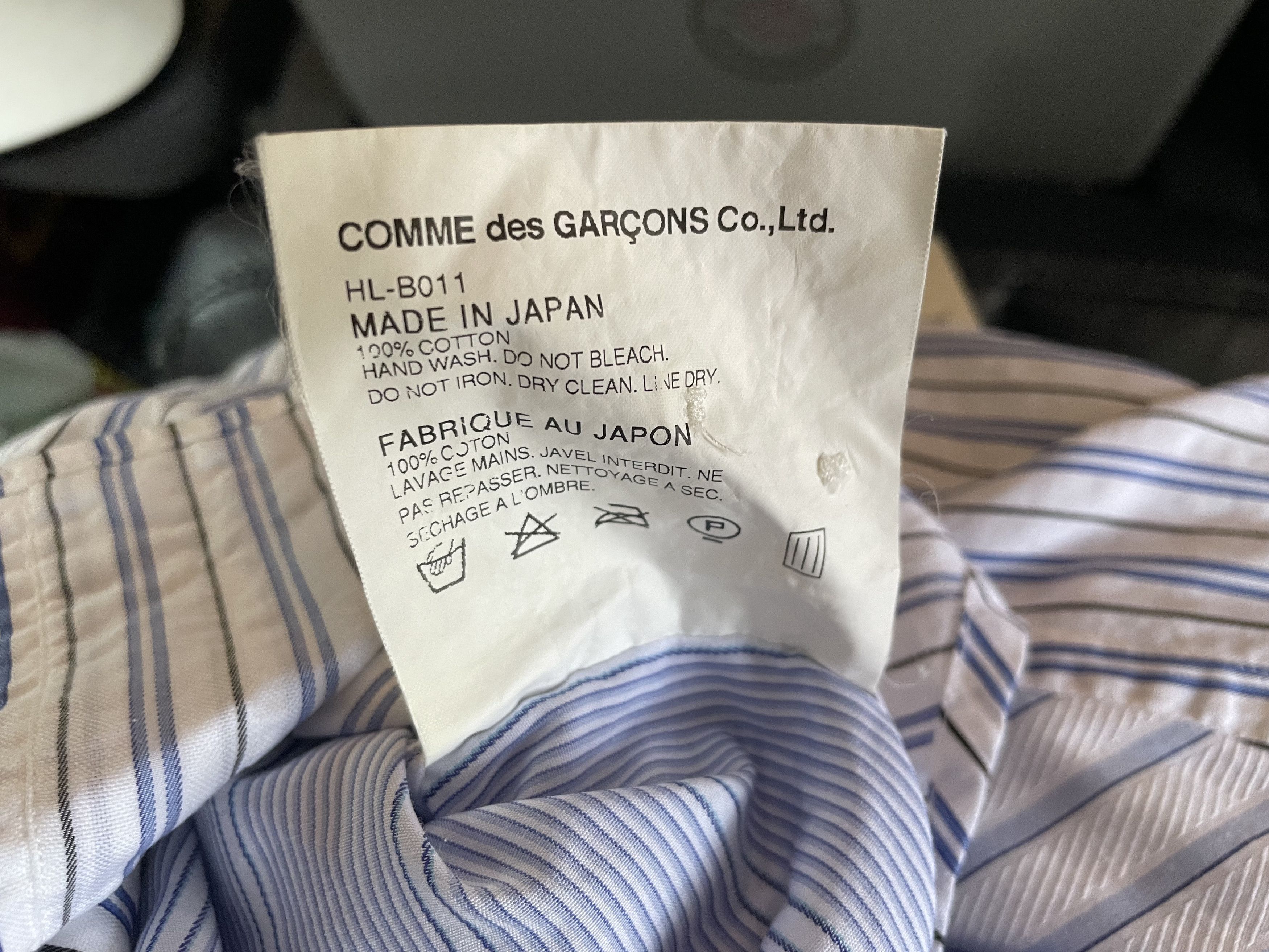 Comme des Garcons × Comme des Garcons Homme Deux CDG Homme Deux - Stripe / Checked - AD2013 Size US S / EU 44-46 / 1 - 9 Thumbnail