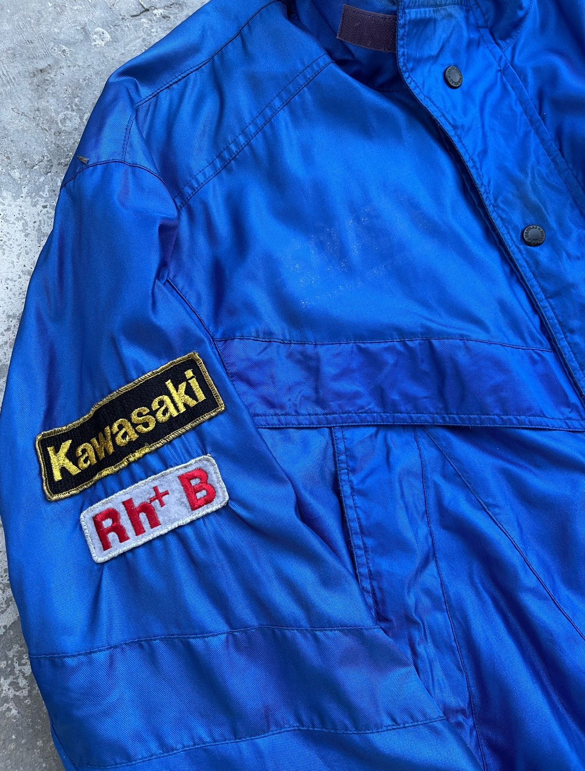 Sports Specialties 🔥Vintage Nankai x Kawasaki Racing Bomber Jacket Size US L / EU 52-54 / 3 - 5 Thumbnail