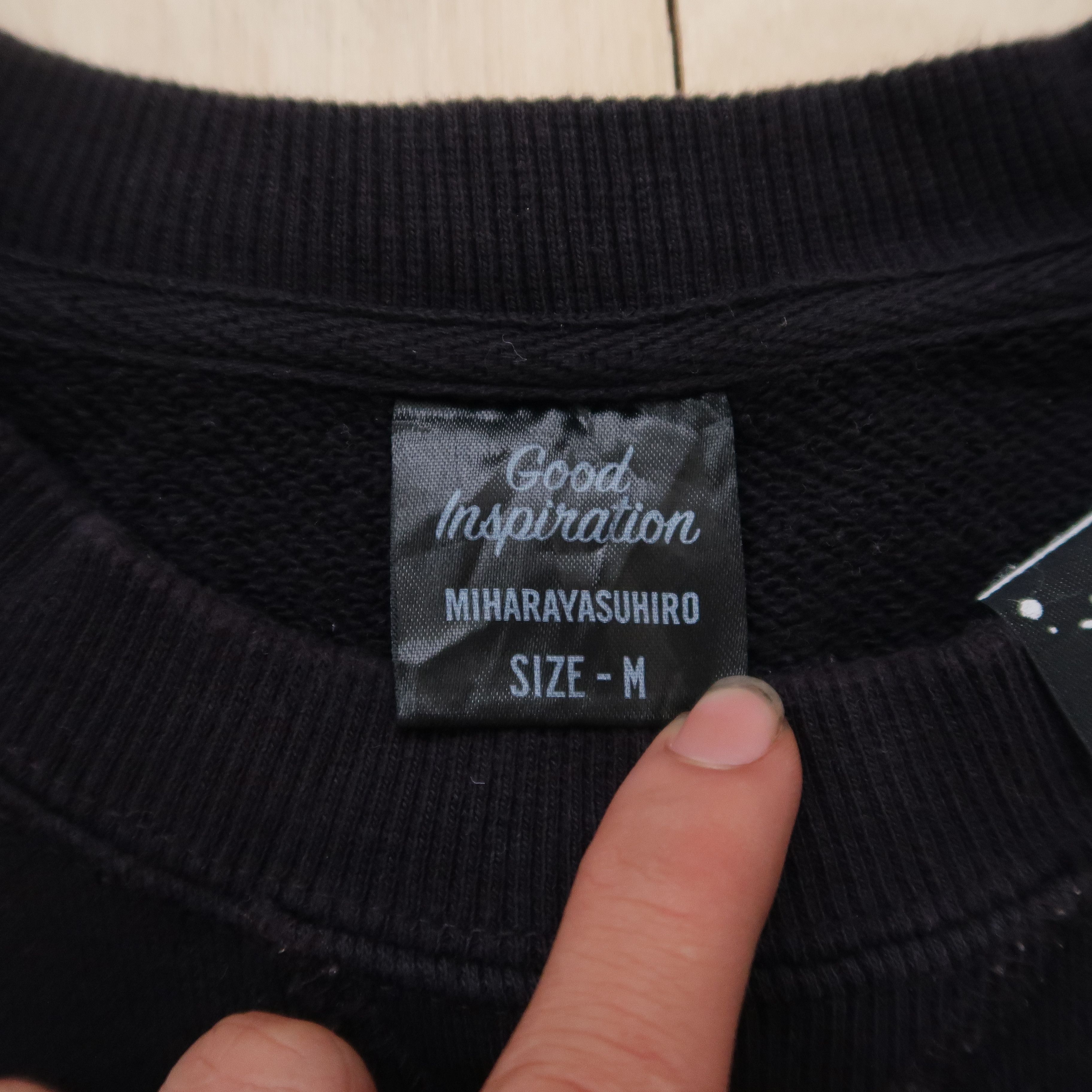 GU × Maison MIHARA YASUHIRO GU x Maison Mihara Yasuhiro Patchwork Cut & Sew Sweatshirt Size US M / EU 48-50 / 2 - 4 Thumbnail
