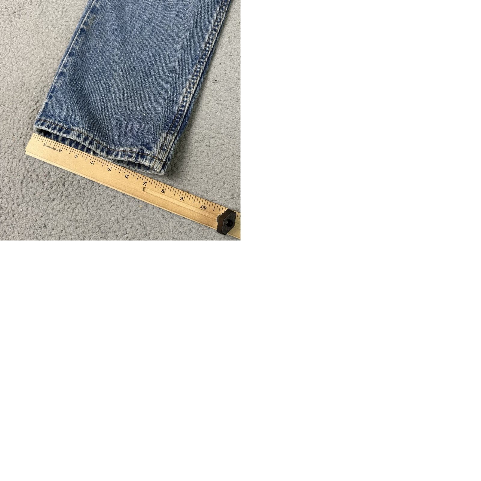 Levi's VINTAGE Levi's 505 Jeans Adult 34x30 Light Blue Straight Regular 90s Grunge Denim Jeans Mens Size US 34 / EU 50 - 11 Thumbnail
