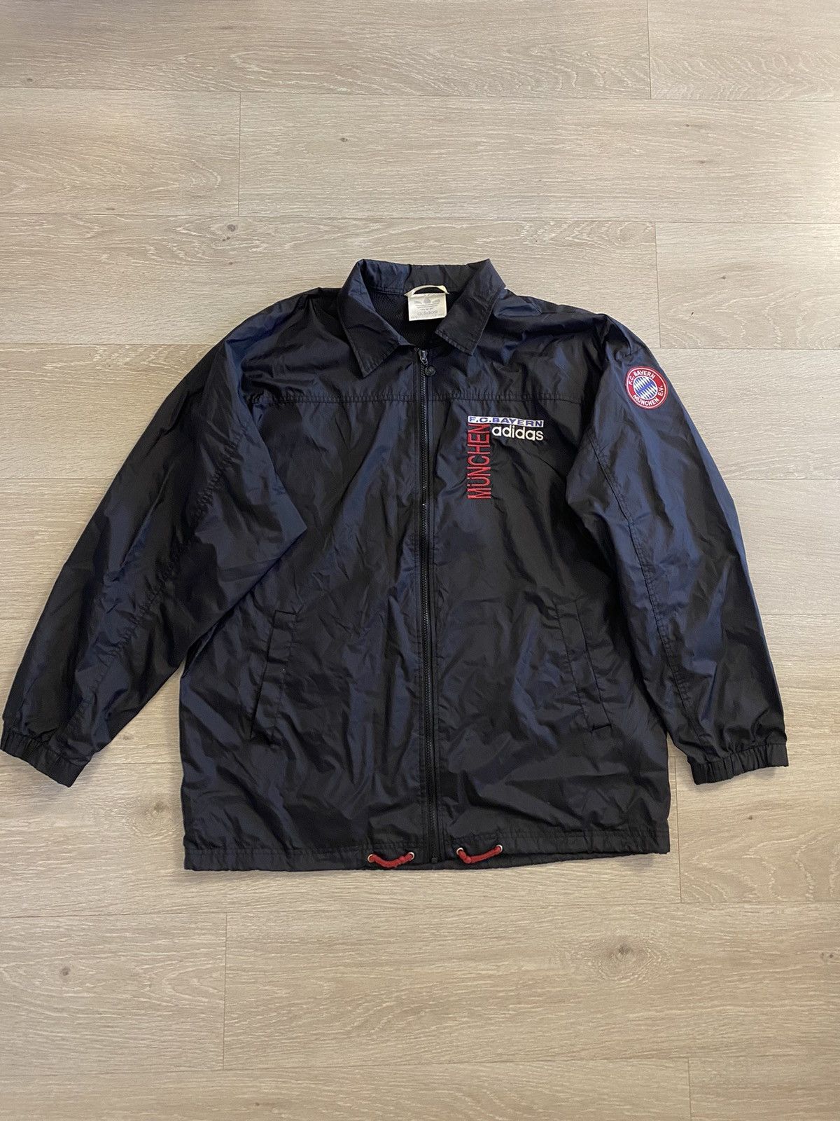 Adidas Vintage Fc Bayern Windbreaker