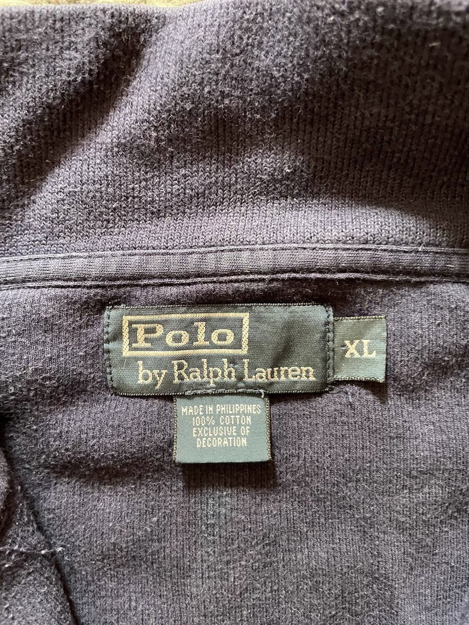 Polo Ralph Lauren × Vintage 00s Polo Ralph Lauren Streetwear 1/3 Zip Sweatshirt Logo Y2k Size US XL / EU 56 / 4 - 10 Thumbnail
