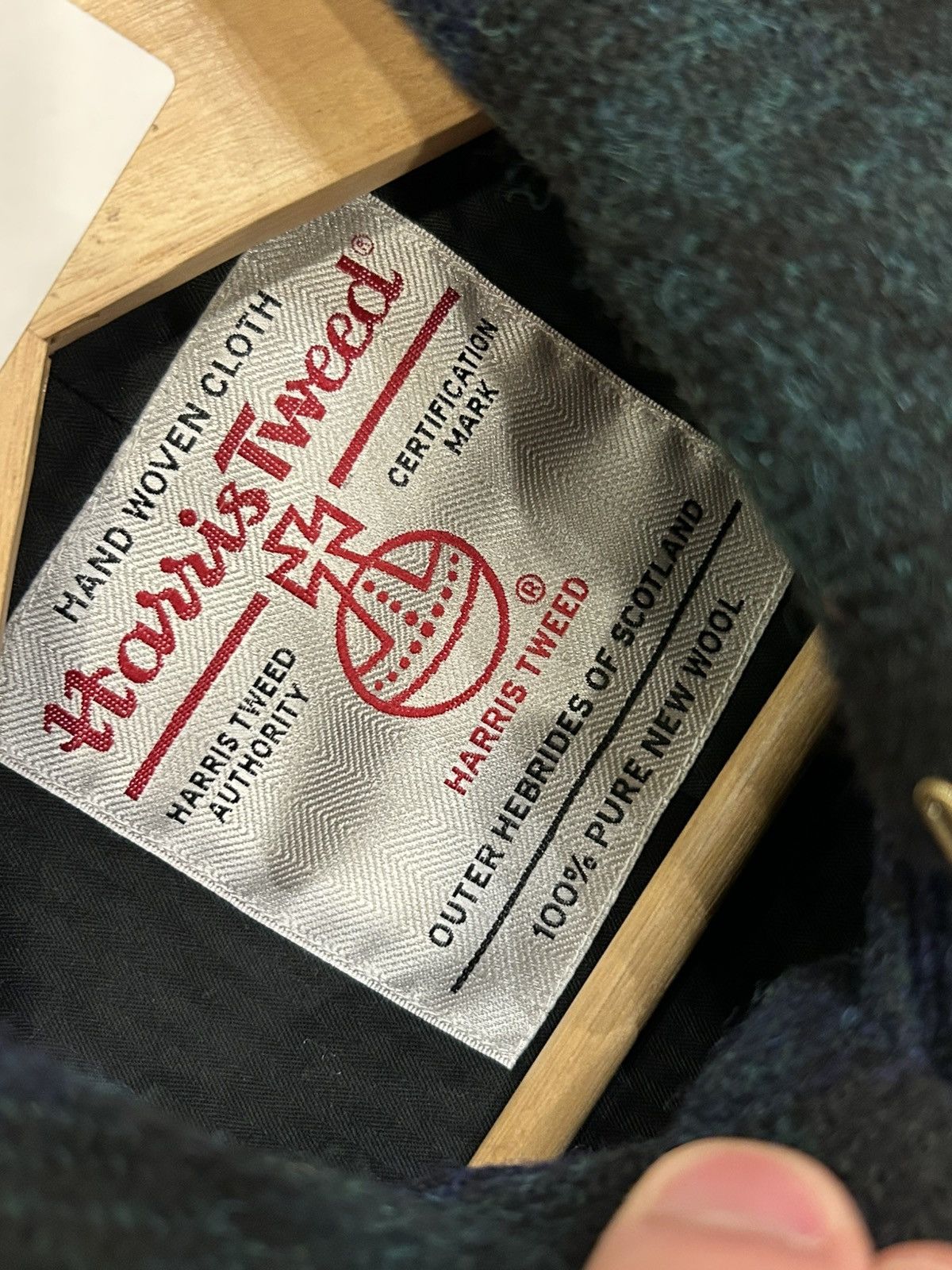 Beams Plus × Harris Tweed Harris Tweed Plus Beams Bal Collar Wool Trench Coat Size US L / EU 52-54 / 3 - 3 Thumbnail