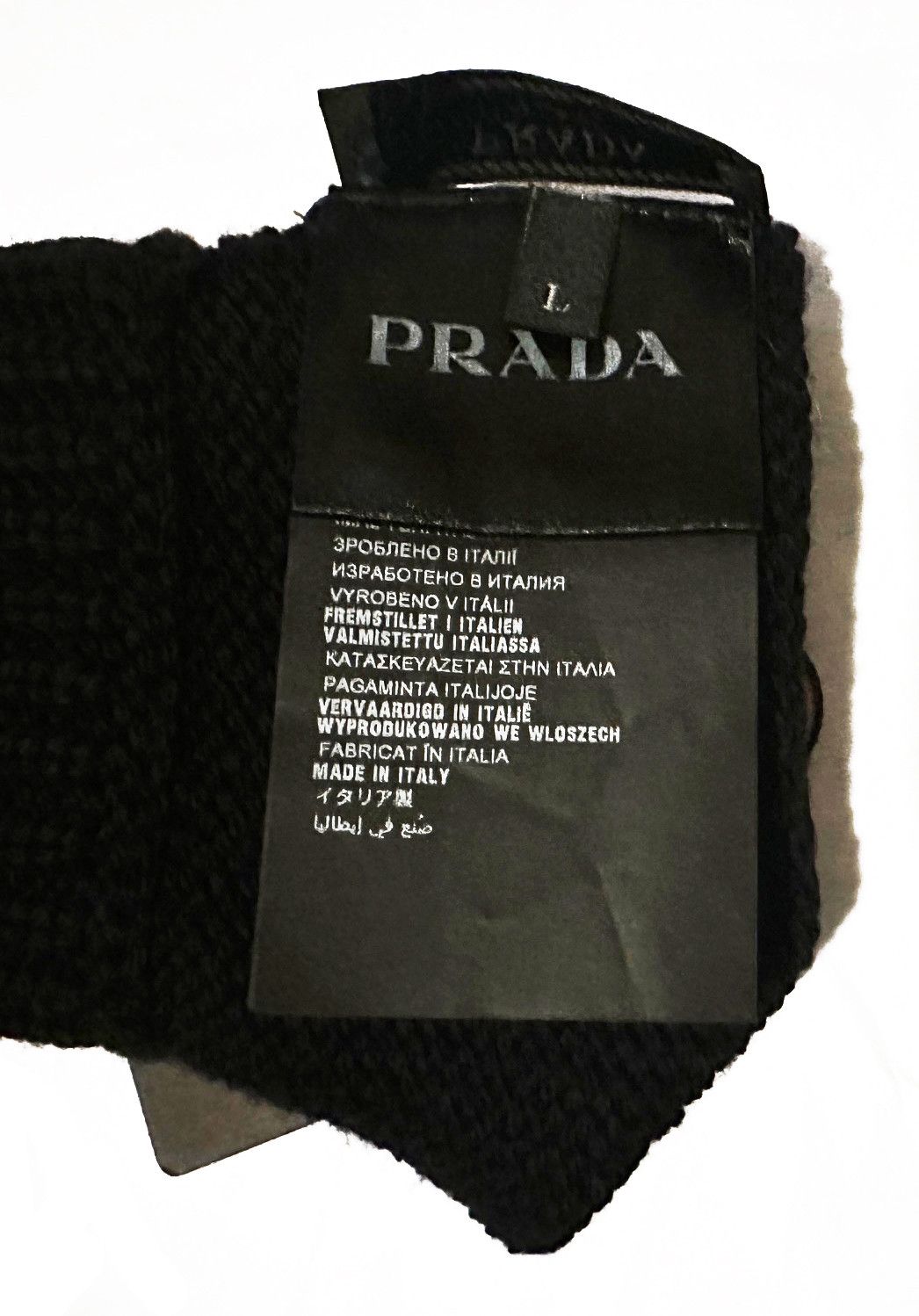 Prada Prada Mainline Knit Gloves Size ONE SIZE - 3 Thumbnail