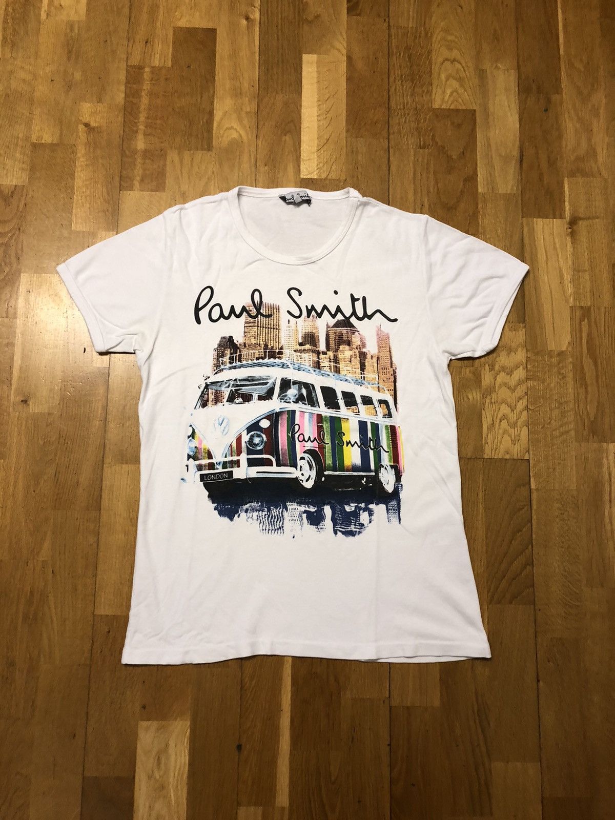Vintage PAUL SMITH LONDON RARE VINTAGE DESIGN QUALITY TEE SHIRT Size US S / EU 44-46 / 1 - 1 Preview