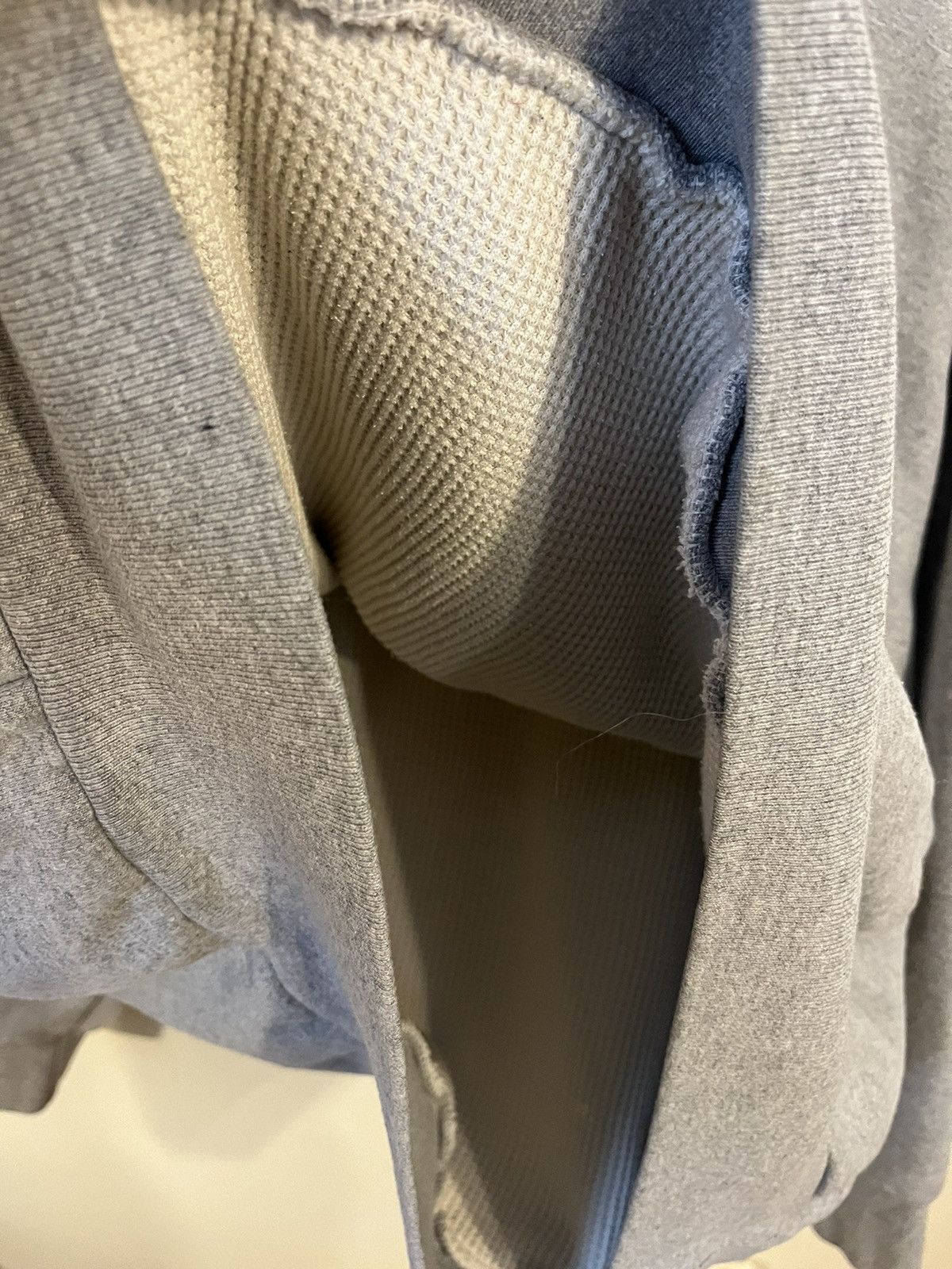 Camber × Japanese Brand Camber Hoodie Grey Heavy Thermal Lined Custom Rare 1990s Size US XXL / EU 58 / 5 - 5 Thumbnail