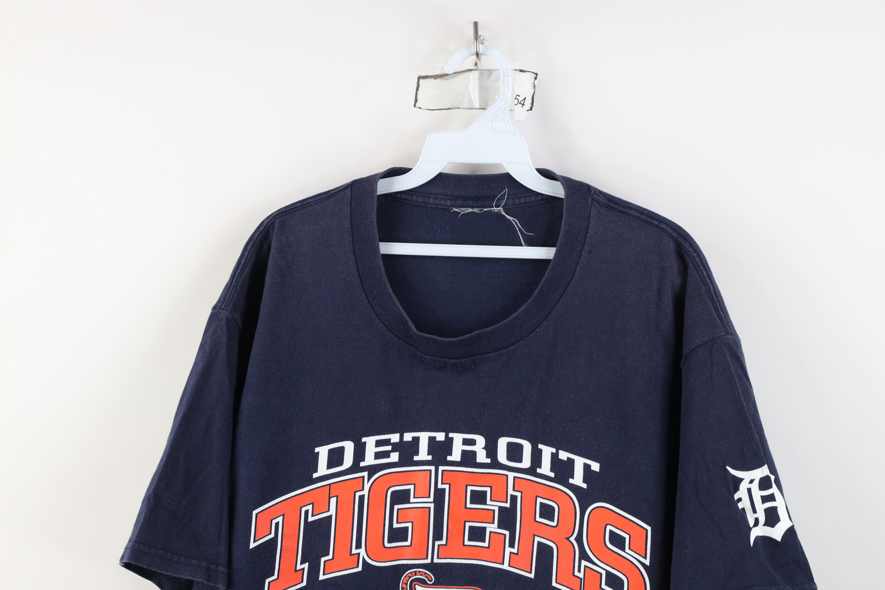 Vintage Vintage 90s Detroit Tigers Baseball Short Sleeve T-Shirt Size US L / EU 52-54 / 3 - 2 Thumbnail