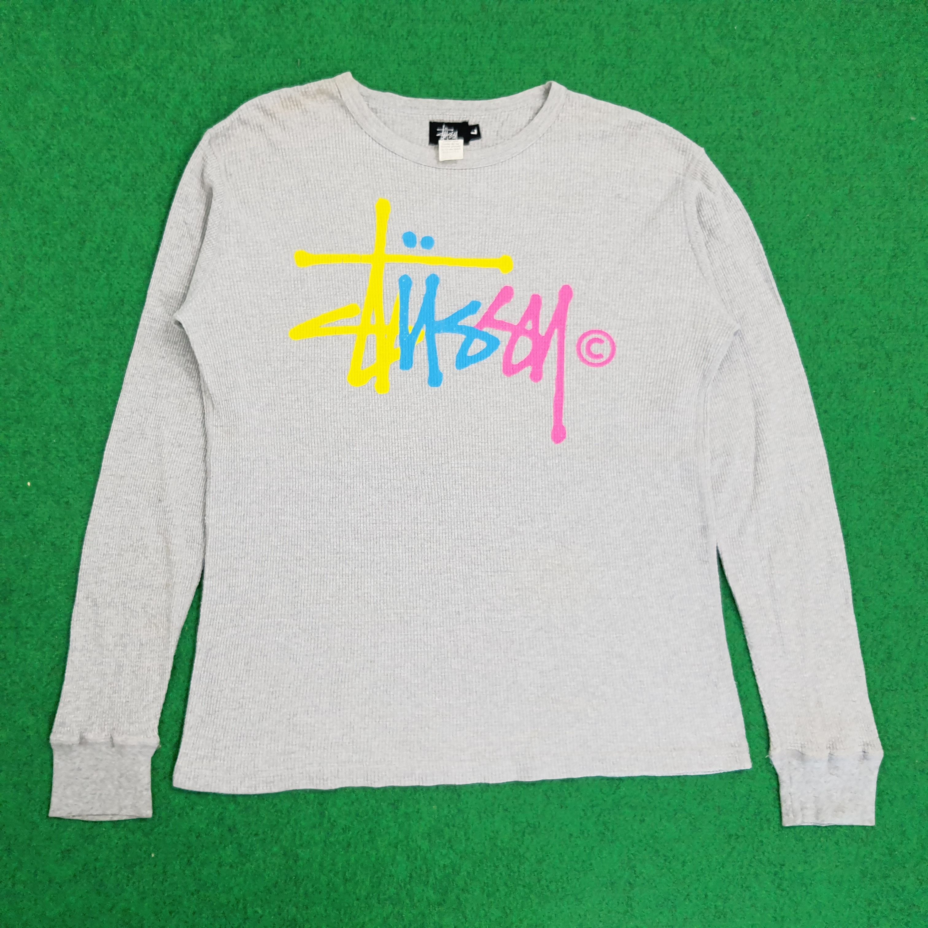 Stussy STUSSY Streetwear Long Sleeve T-shirt Size US XL / EU 56 / 4 - 1 Thumbnail