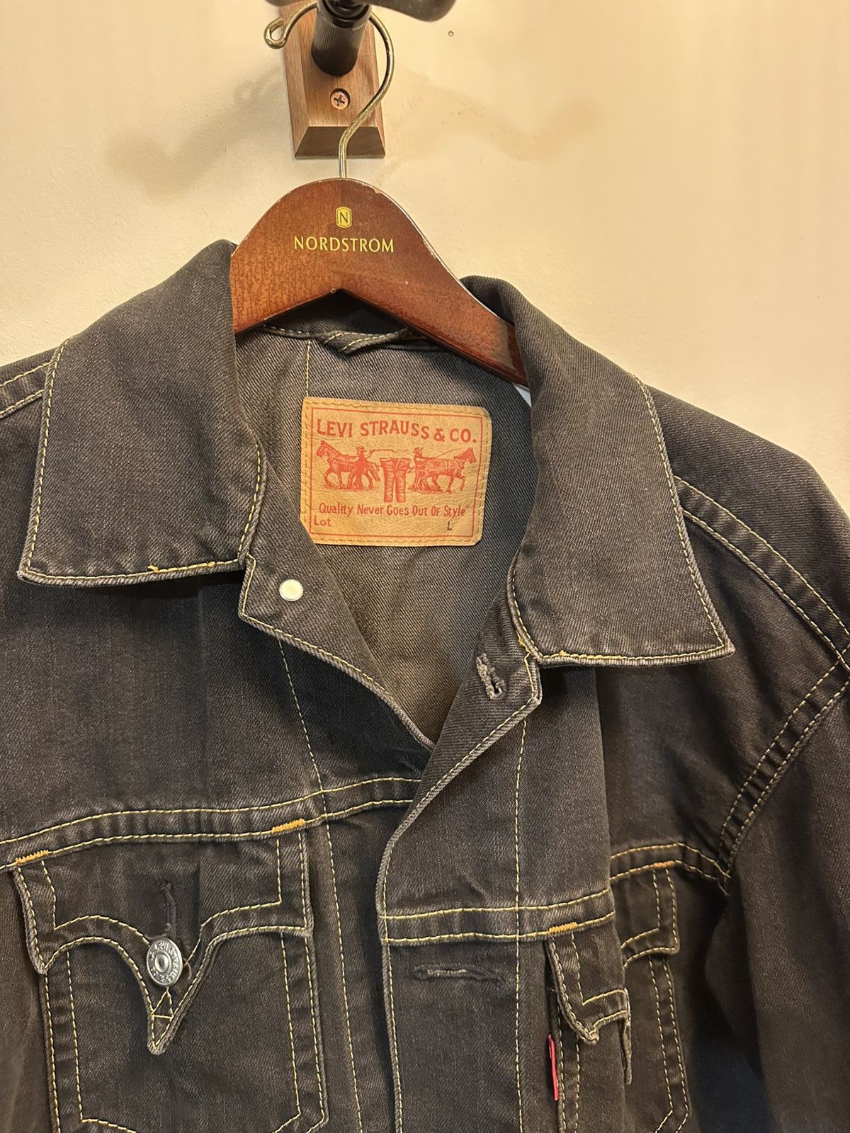 Levi's Levis denim jacket Size US XL / EU 56 / 4 - 1 Thumbnail