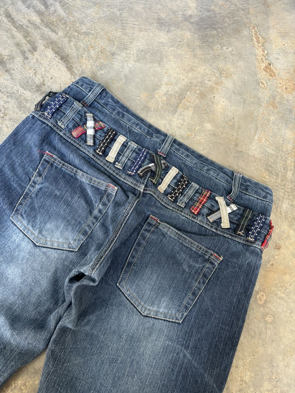 Hysteric Glamour × If Six Was Nine × Japanese Brand Y2k Double Waist Ifwixwasnine Punk Style Jeans Size US 36 / EU 52 - 6 Thumbnail