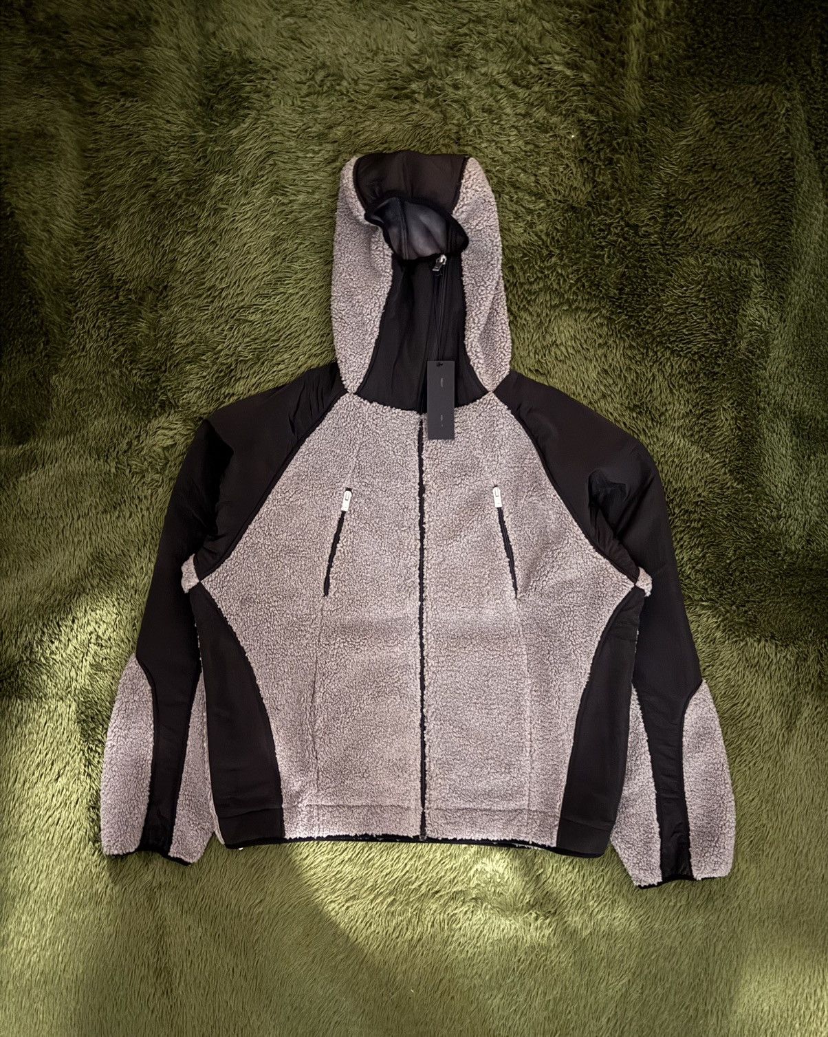 Heliot Emil [50] HELIOT EMIL Asymmetric Balaclava Fleece Jacket Size US XL / EU 56 / 4 - 1 Thumbnail