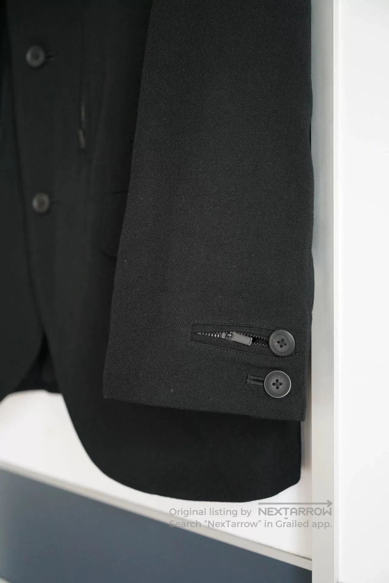 Yohji Yamamoto Yohji Yamamoto Black Pocket Zipper Suit. Size US M / EU 48-50 / 2 - 4 Thumbnail