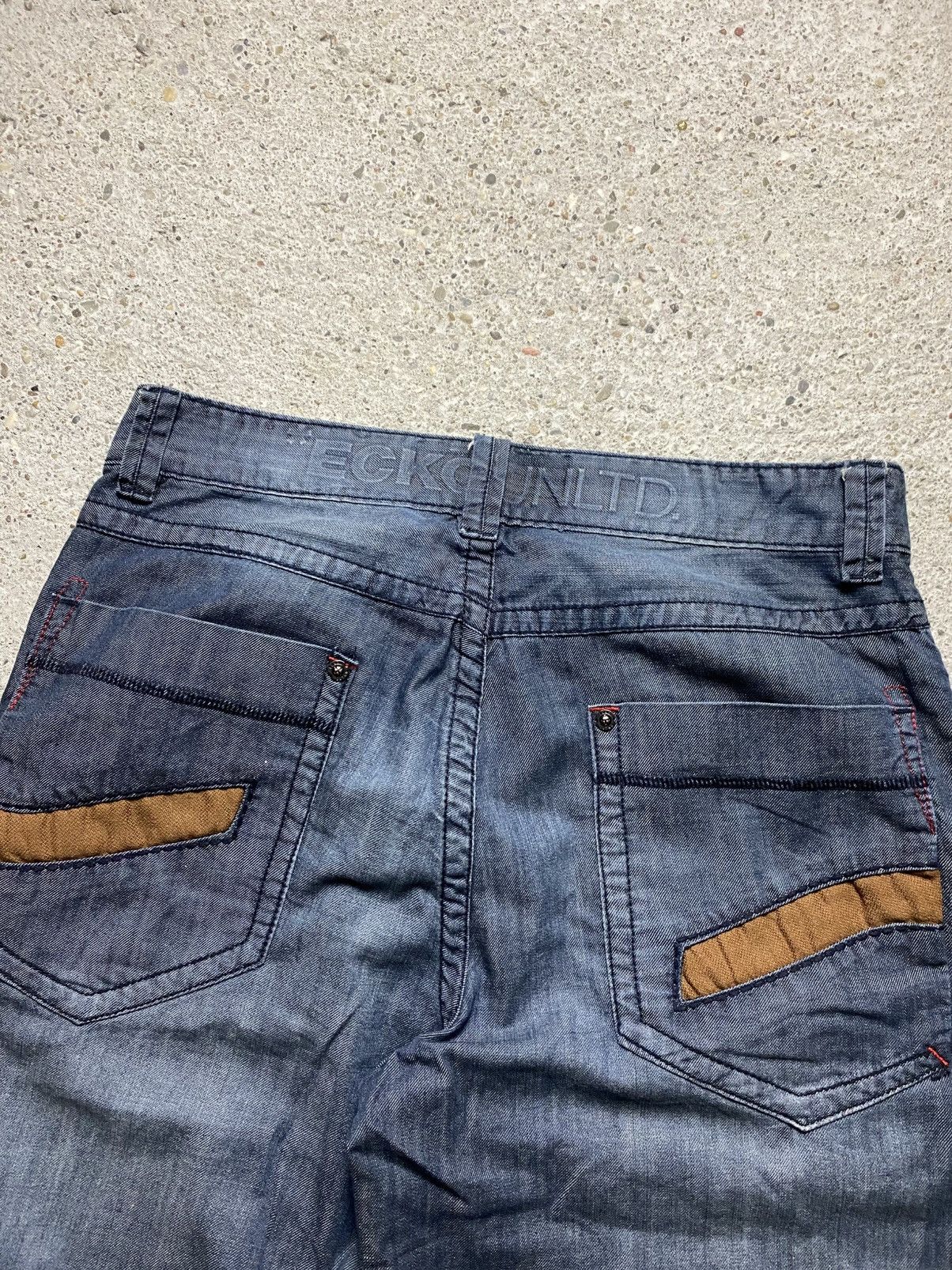 Ecko Unltd. × Southpole Ecko unlimited baggy jorts denim shorts oversized Size US 34 / EU 50 - 3 Thumbnail