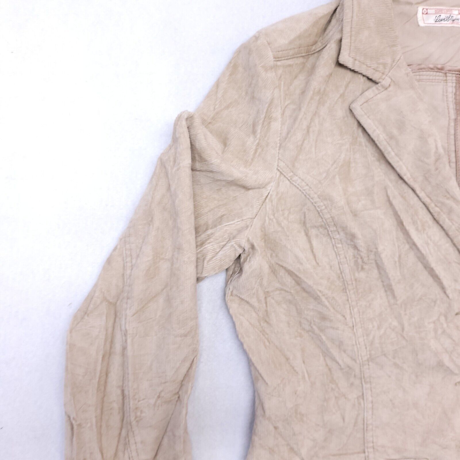Levi's Levi Strauss Button Up Coat Womens Size Extra Large XL Beige Size XL / US 12-14 / IT 48-50 - 4 Thumbnail