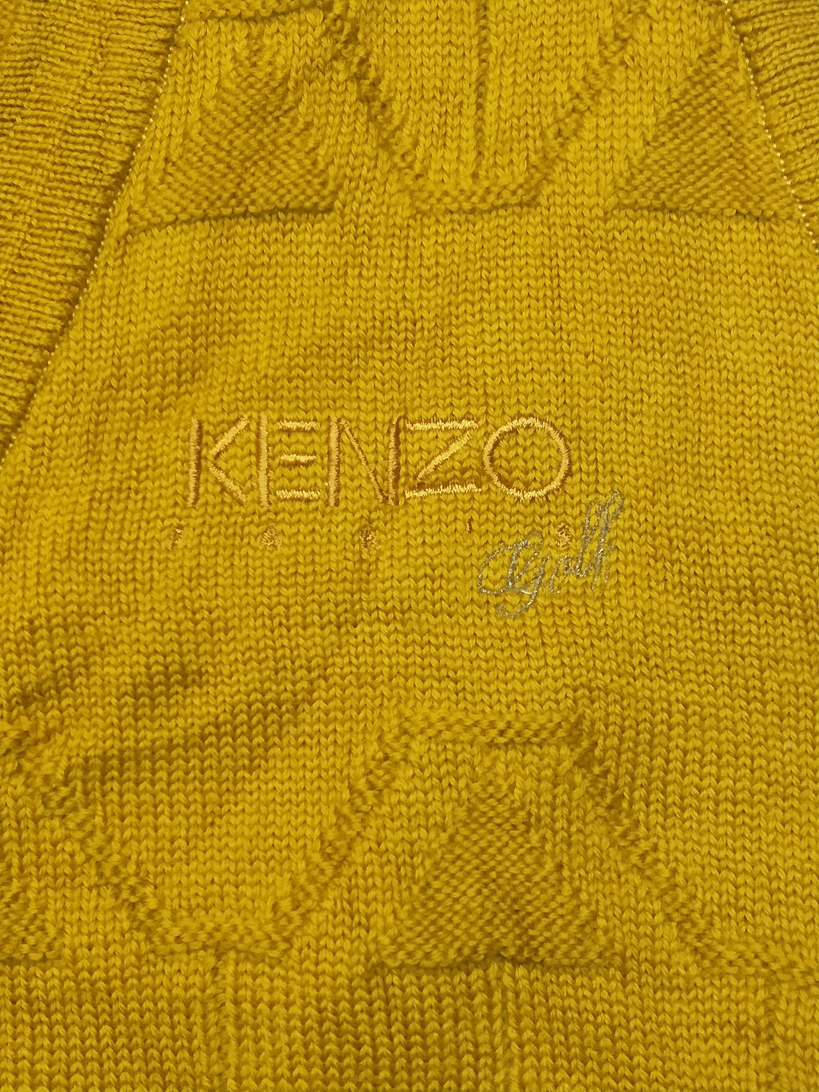 Kenzo × Vintage Vtg KENZO Vest Knit Navajo Size US M / EU 48-50 / 2 - 3 Thumbnail