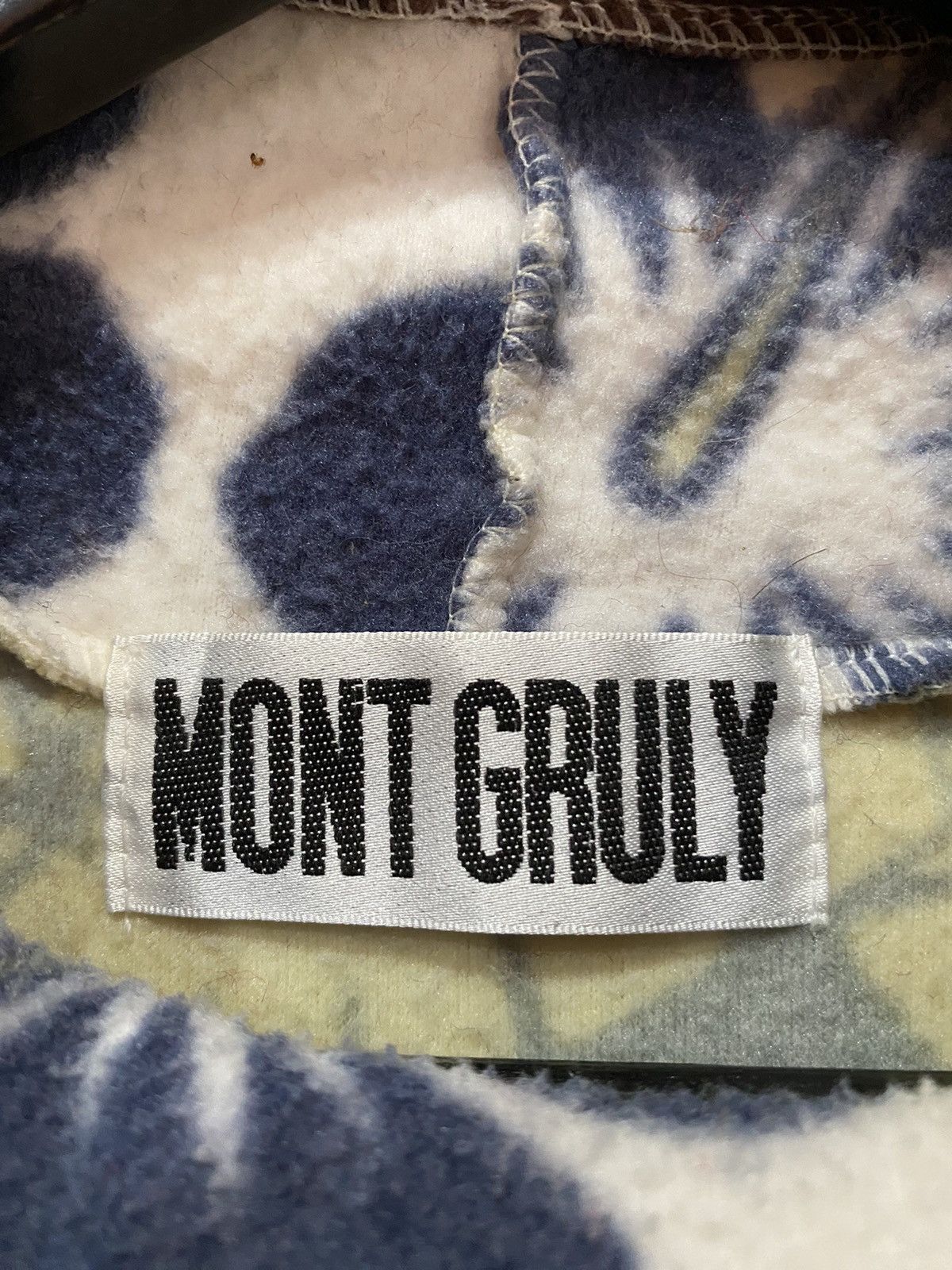 Other Retro Floral Fleece Pullover by Mont Gruly Size US L / EU 52-54 / 3 - 4 Thumbnail