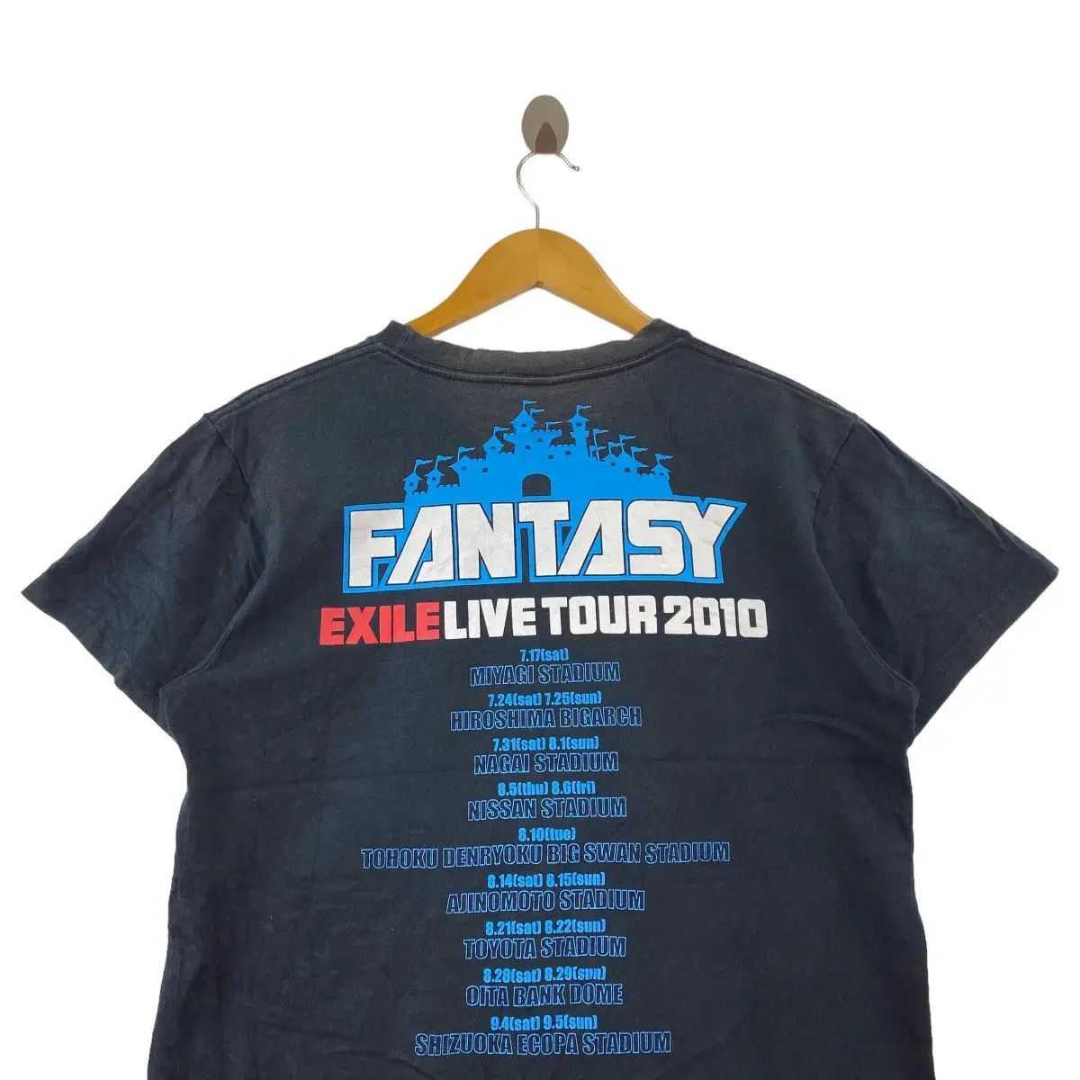 Band Tees EXILE BAND JAPAN 2010 Fantasy Live Tour Promo Tee Shirt Size M / US 6-8 / IT 42-44 - 2 Thumbnail