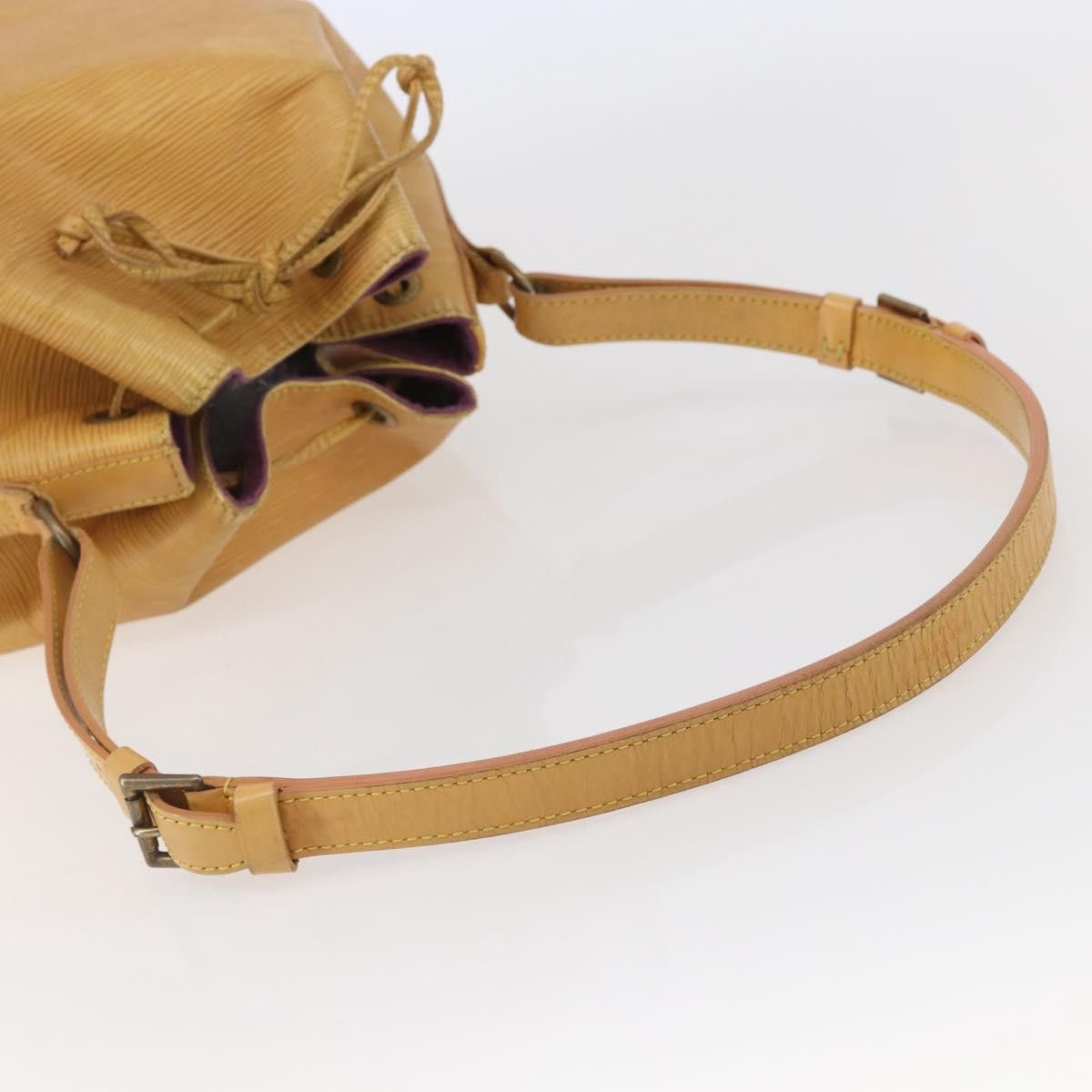 Louis Vuitton LOUIS VUITTON Epi Petit Noe Shoulder Bag Yellow M44109 Size ONE SIZE - 7 Thumbnail