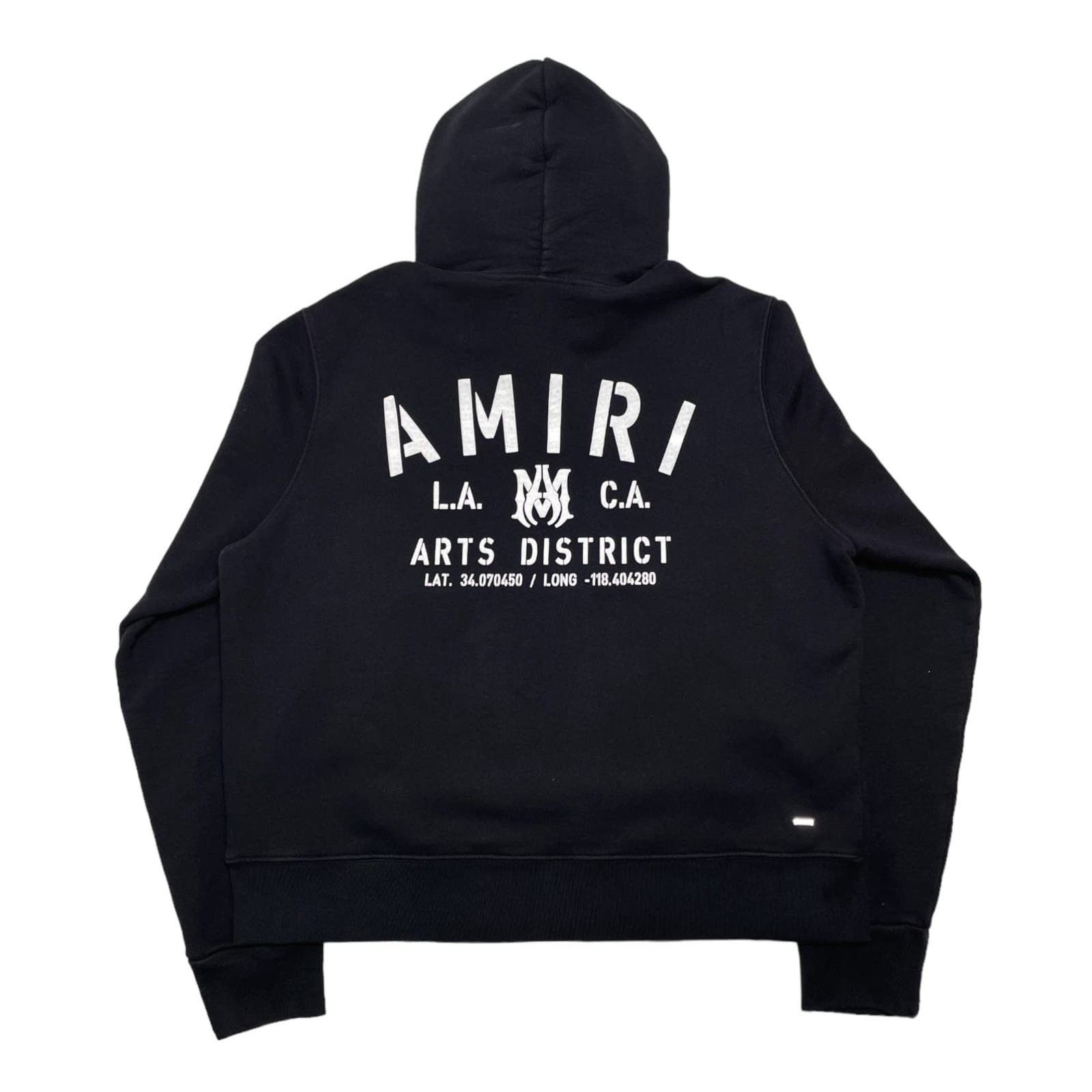 image of Amiri Arts District Hooded Sweatshirt Black, Men's (Size XL)