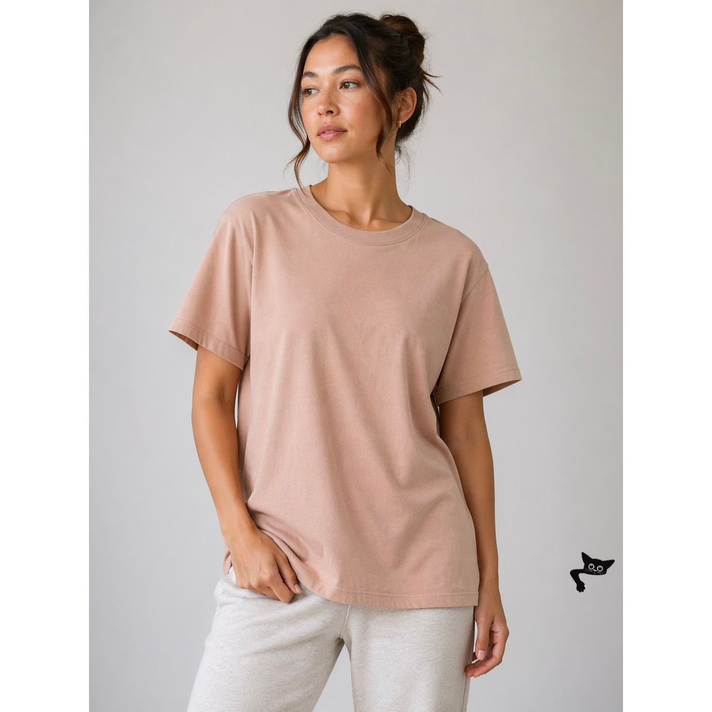 Lululemon Lululemon All Yours Cotton Tee Twilight Rose Women 8 Size M / US 6-8 / IT 42-44 - 5 Thumbnail