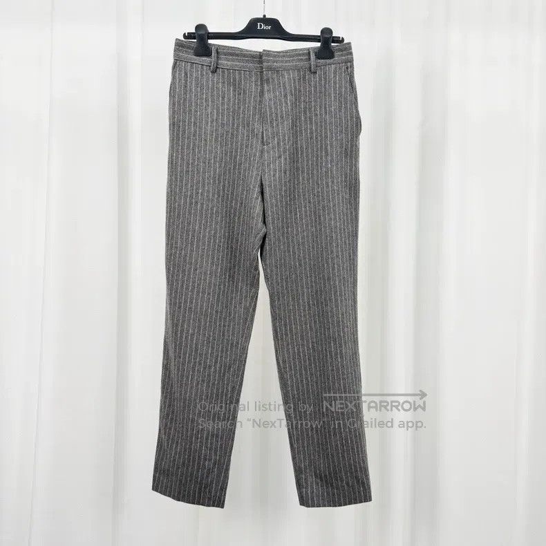 Acne Studios Acne Studios Wool striped casual long pants Size US 44 / EU 60 - 1 Thumbnail