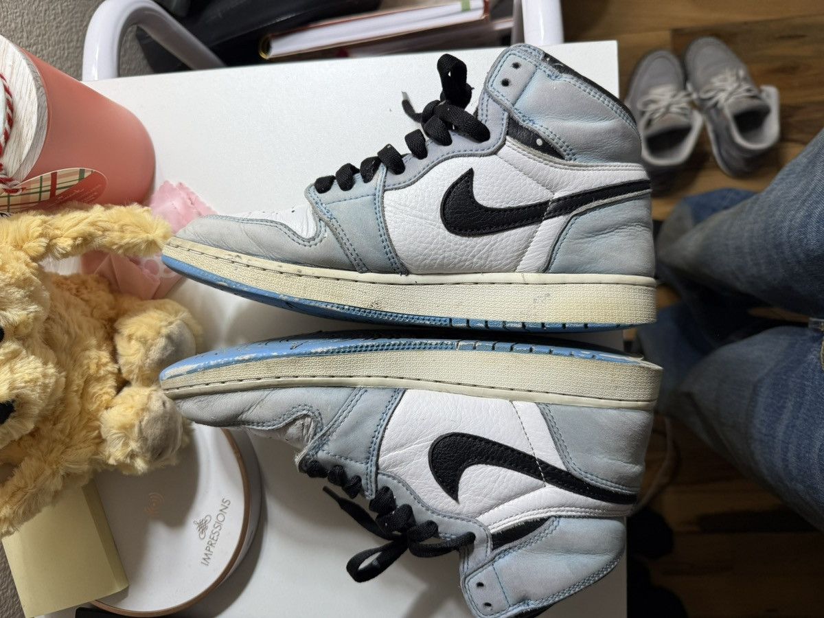 Nike Jordan 1 university blues retro size 6.5 US Size US 6.5 / EU 39-40 - 5 Thumbnail