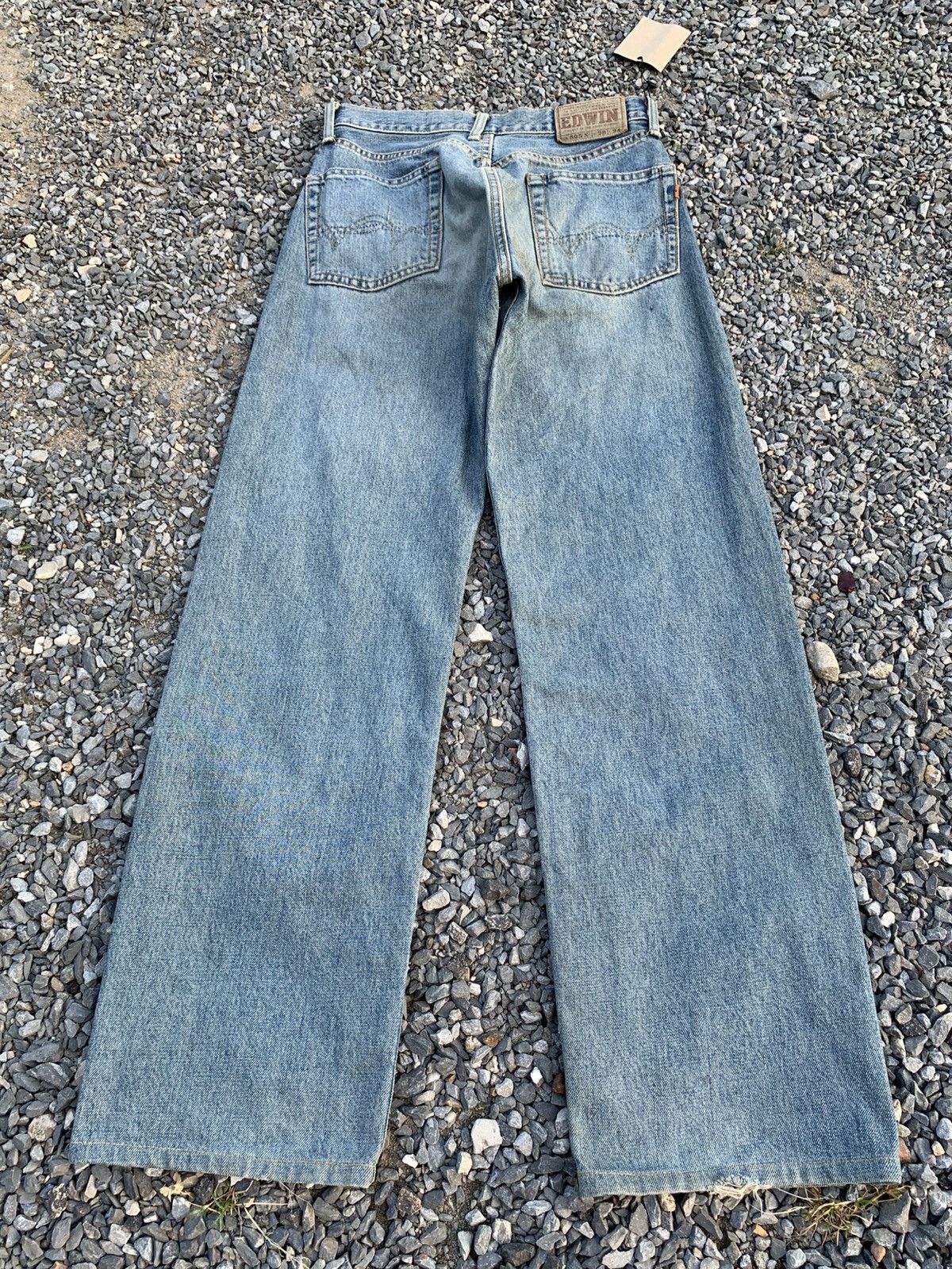 Kapital VINTAGE EDWIN SELVEDGE RUSTY FADED DISTRESSED DENIM Size US 27 - 4 Thumbnail