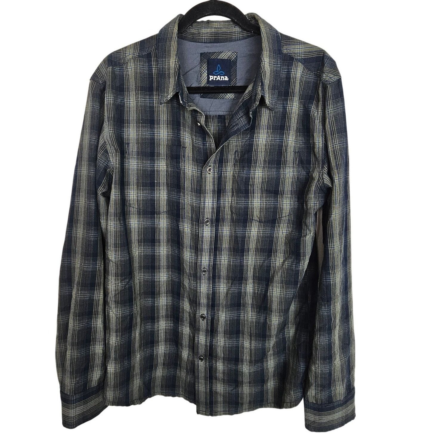 Prana Prana Mens Plaid Shirt Size L Casual Outdoor Gorpcore Trail Size US L / EU 52-54 / 3 - 1 Thumbnail