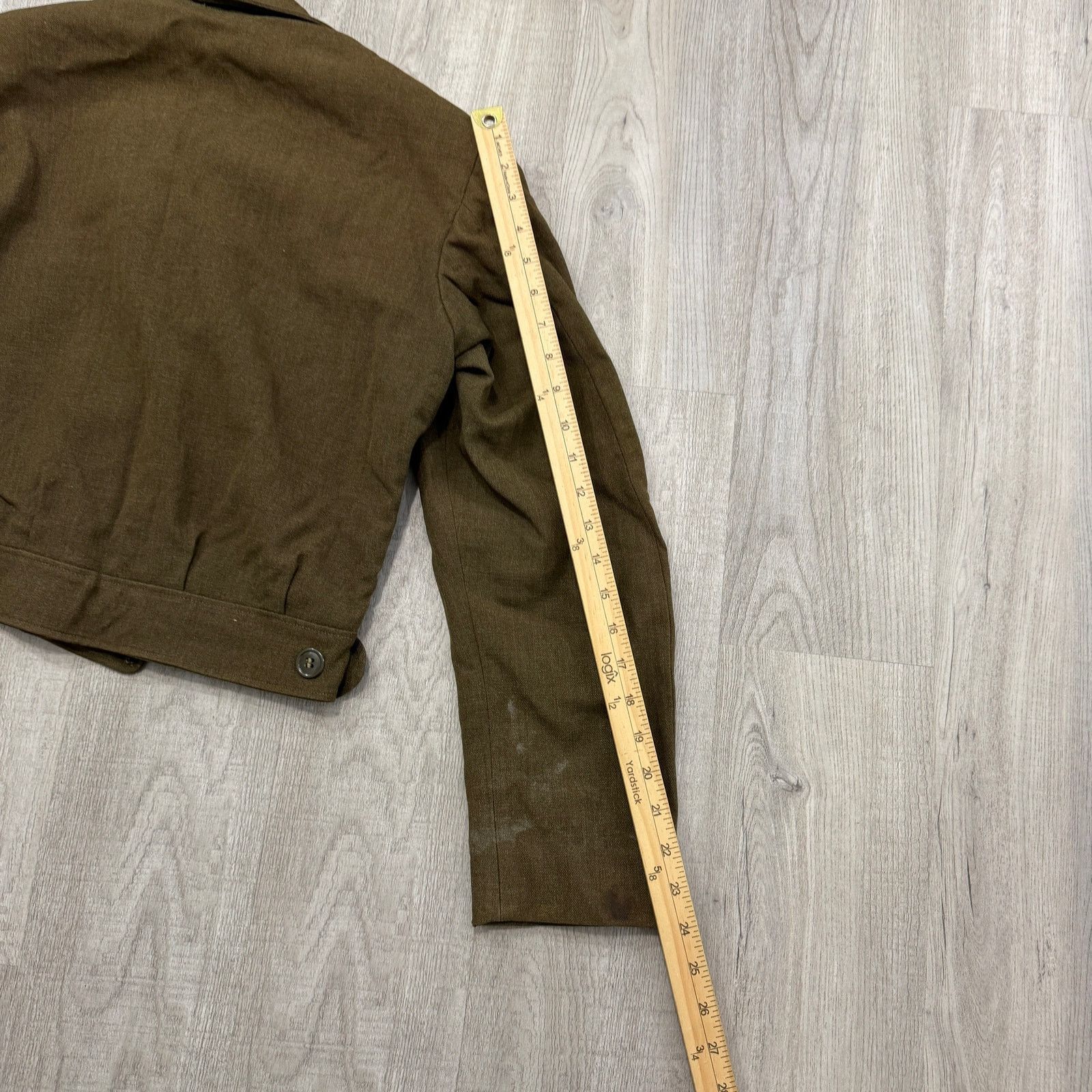 Vintage Vintage US Army Ike Field Jacket Size 36R Virgin Wool Combat Size US S / EU 44-46 / 1 - 14 Thumbnail