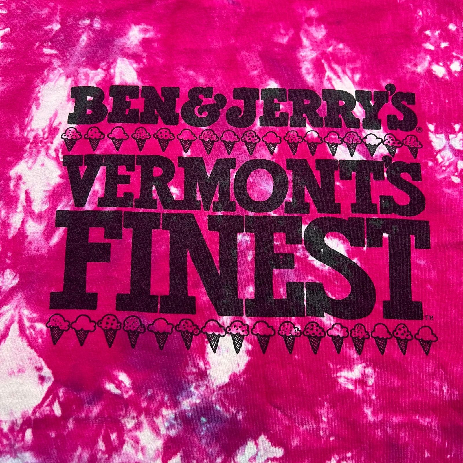 Vintage Vintage 80s Ben & Jerry’s Cherry Garcia Tie-Dye T-Shirt M Size US M / EU 48-50 / 2 - 9 Thumbnail