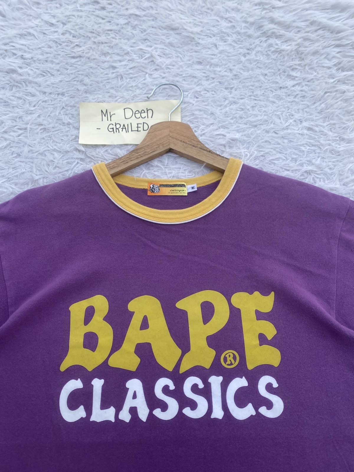 Bape Rare Vintage BAPE Classic Tshirt Size US M / EU 48-50 / 2 - 5 Thumbnail