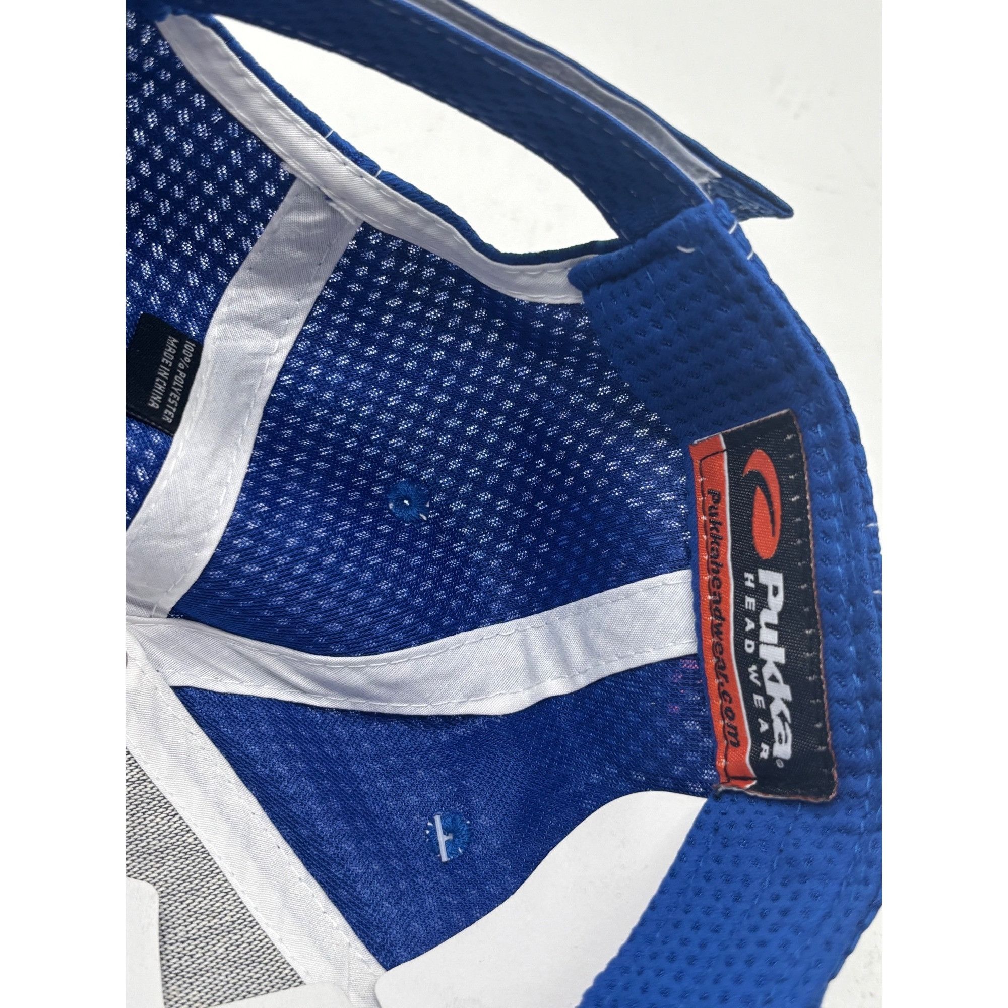 Other Pukka Stars-and-Stripes-Embroidered-Tee, Mesh Golf Cap, Blue Size ONE SIZE - 8 Thumbnail
