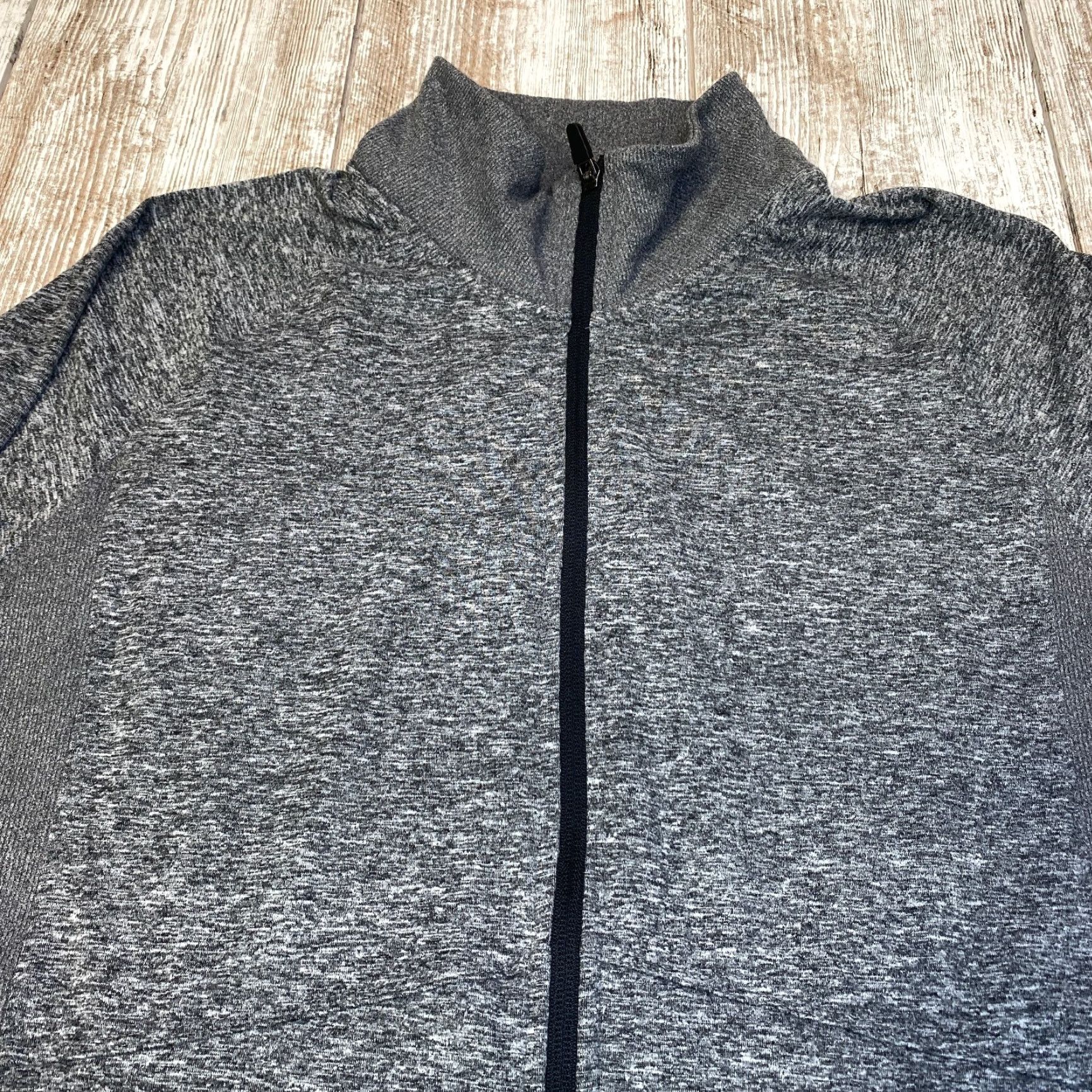 Champion Champion Pullover Quarter Zip Men's 2XL Gray Heather Long Sleeve Athletic 7271 Size US XXL / EU 58 / 5 - 5 Thumbnail